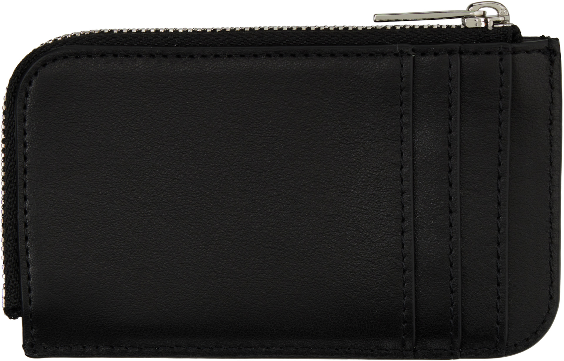 Kenzo: ブラック Kenzo Paris 'KENZO Double K' ジップカードケース