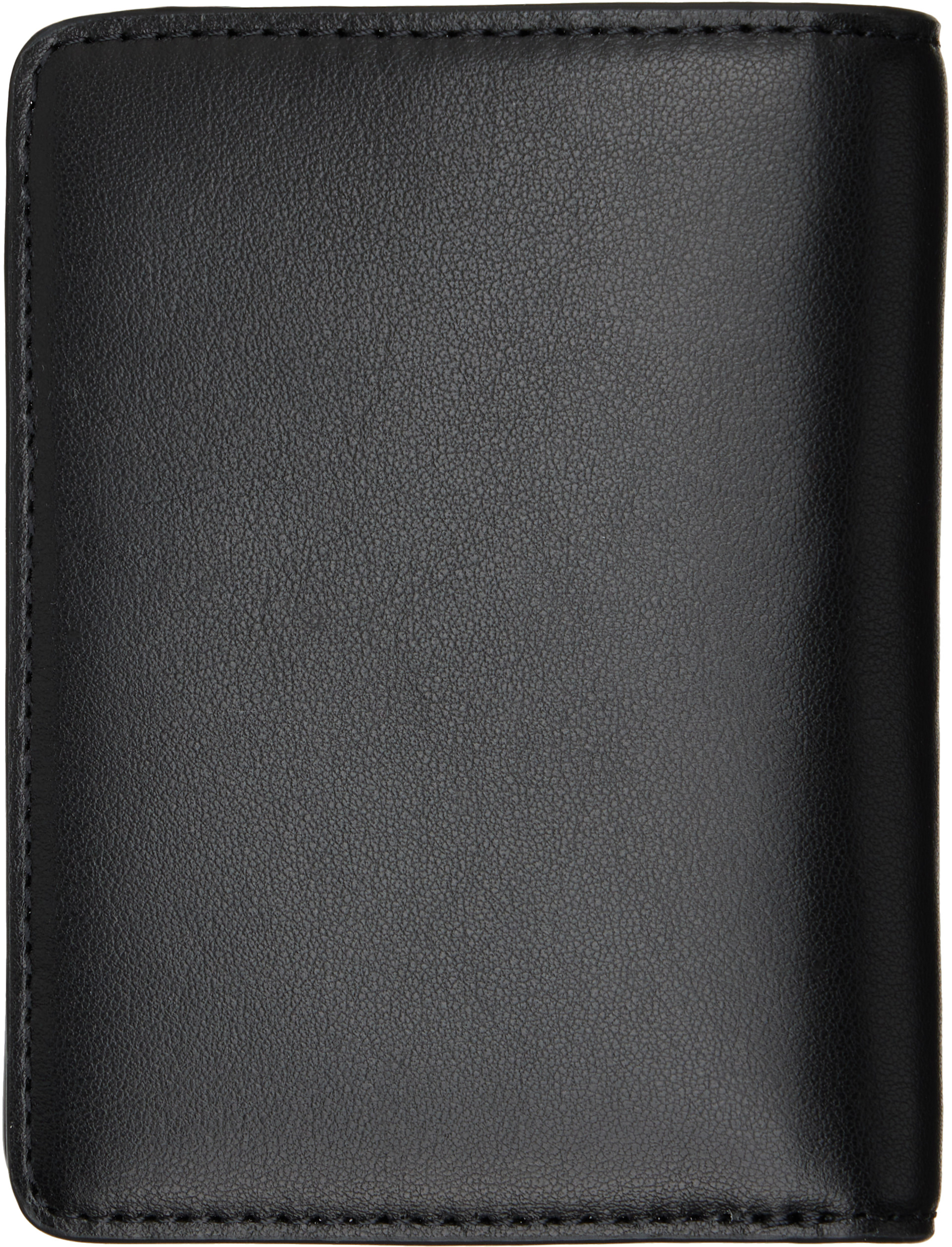 Kenzo: Black Kenzo Paris 'KENZO Double K' Fold Wallet | SSENSE Vietnam