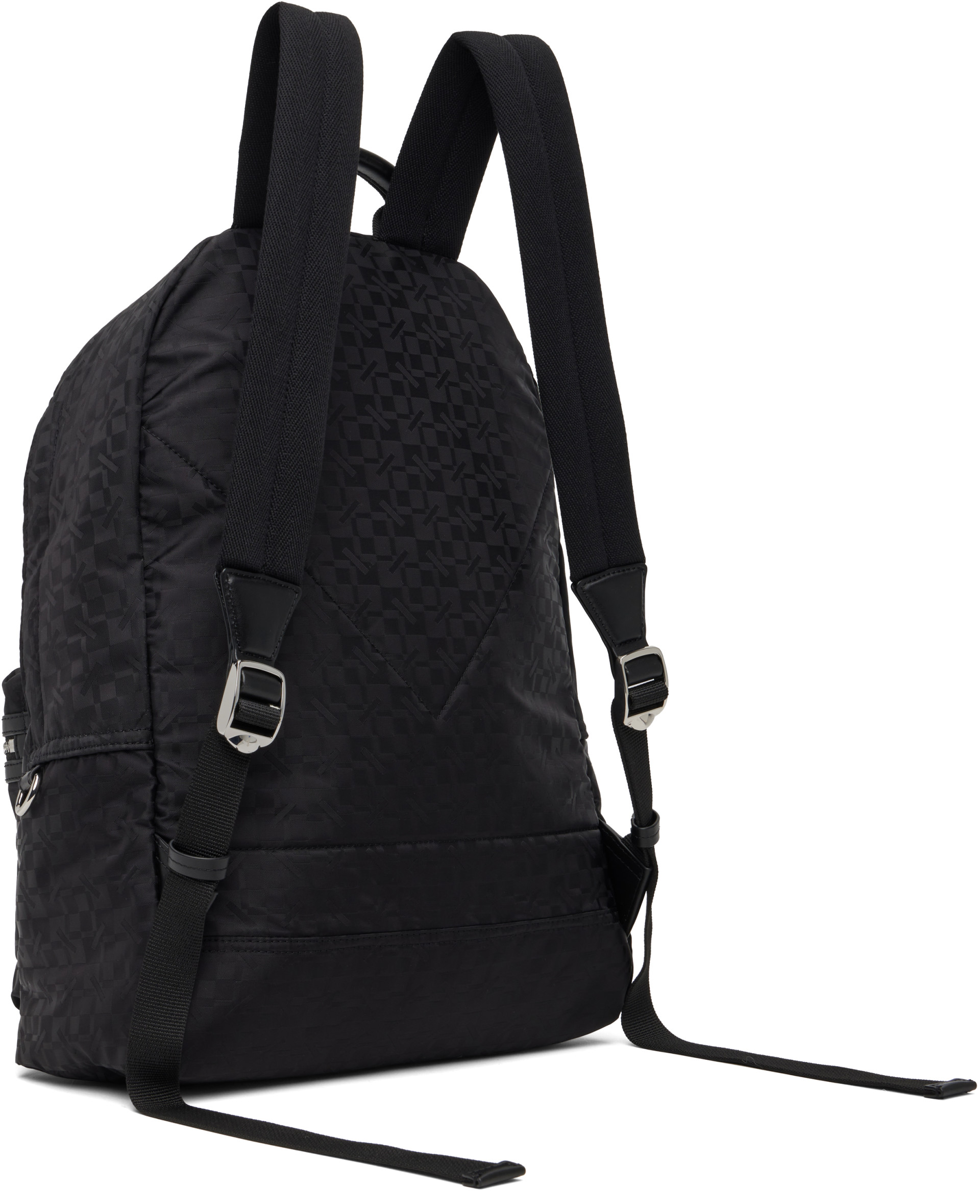 Kenzo - Sac à dos noir à logo Kenzogram