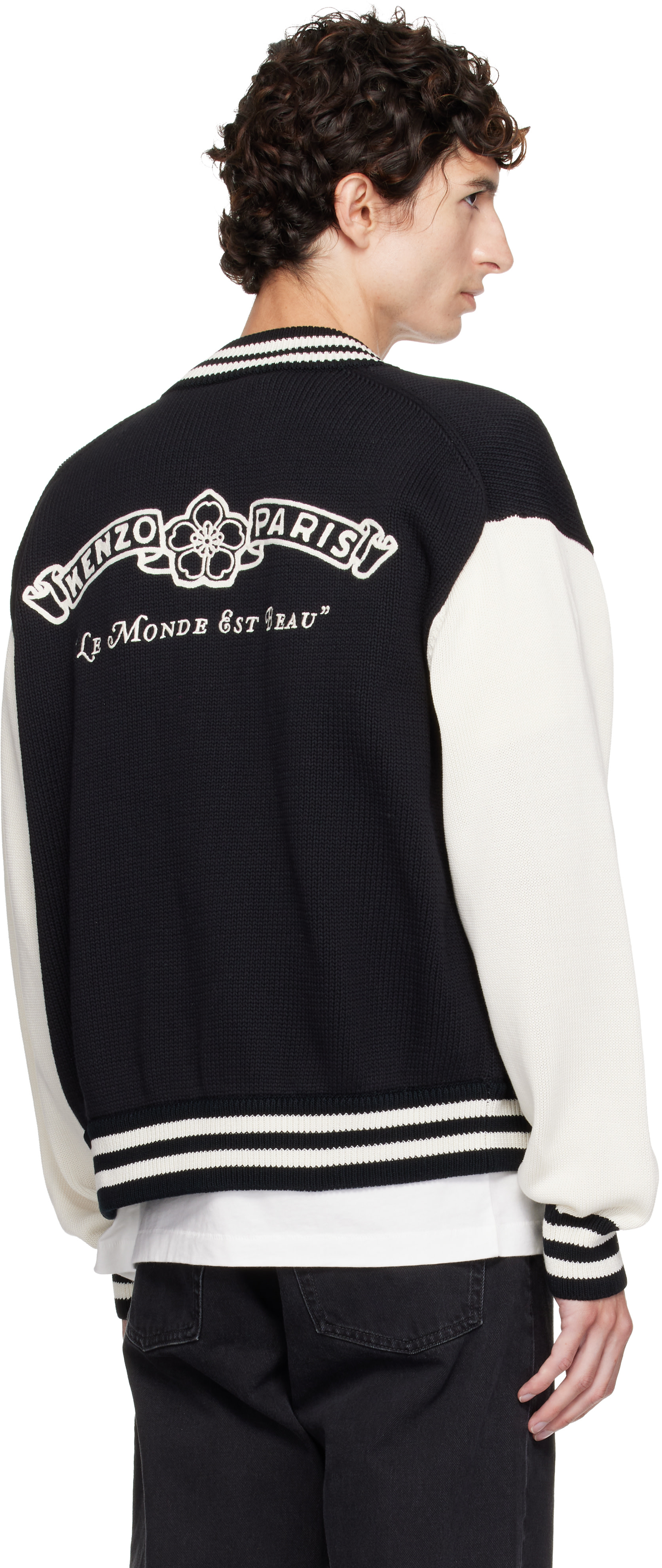 Kenzo: ブラック Kenzo Paris 'KENZO Paris Emblem' バーシティ