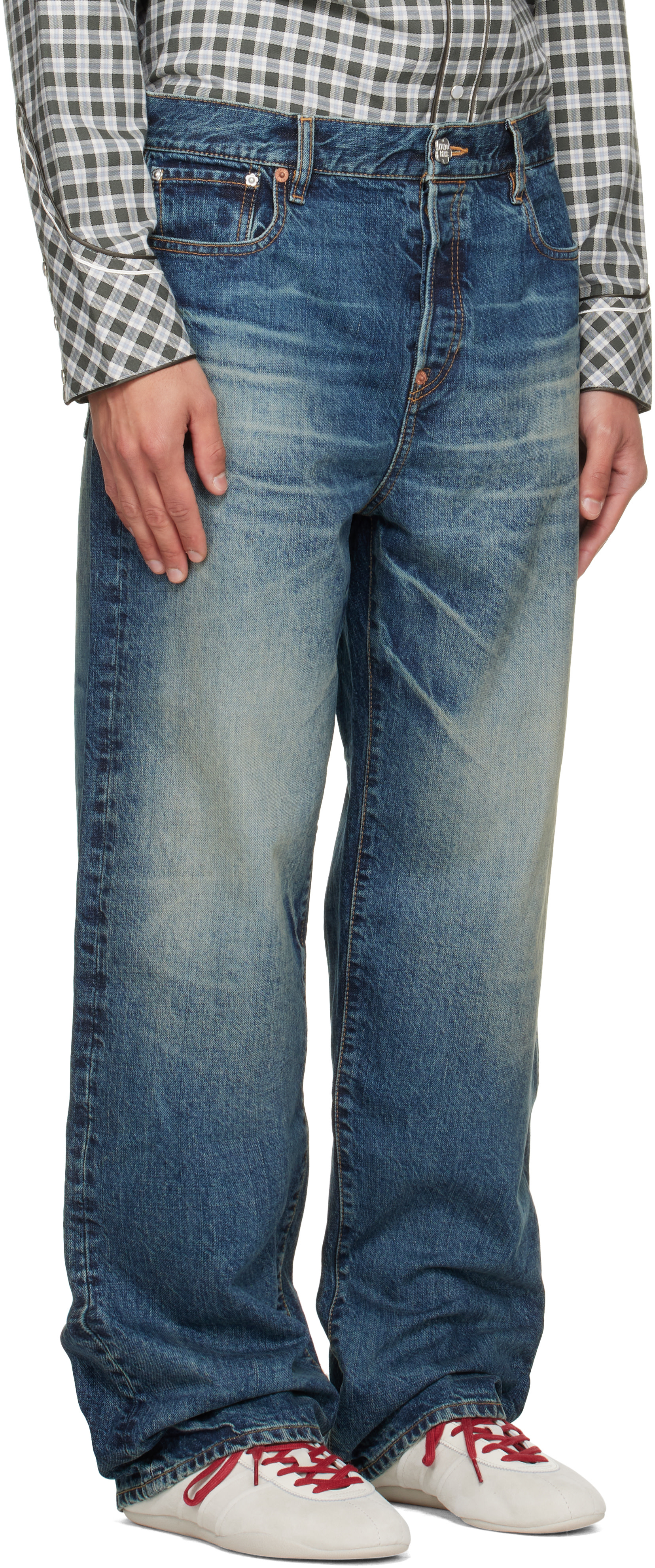 Kenzo - Jean droit bleu