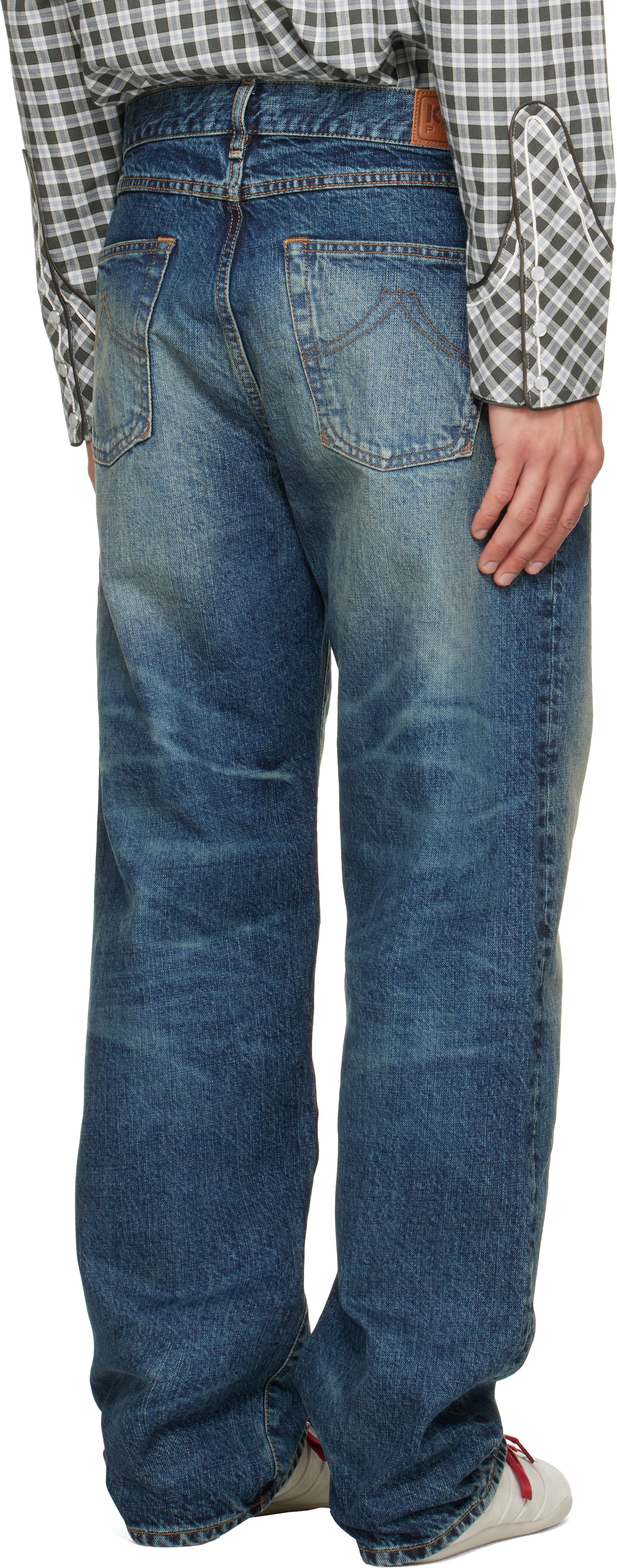 Kenzo - Jean droit bleu