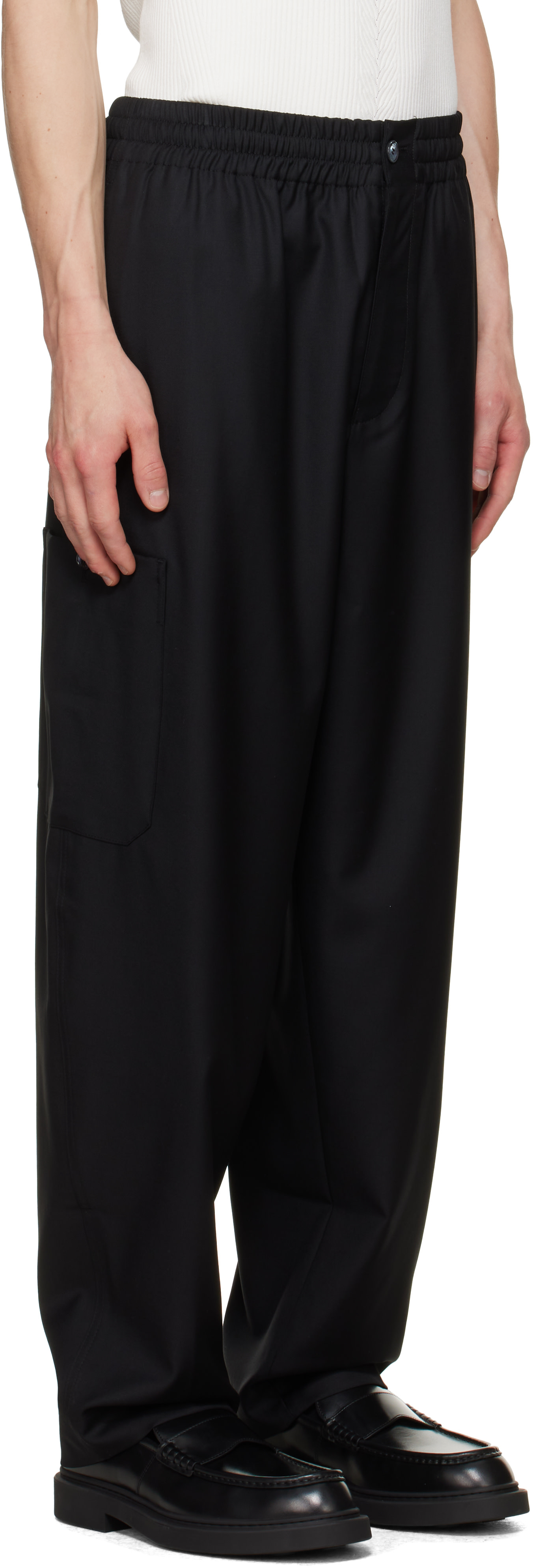 Kenzo - Pantalon de jogging cargo noir