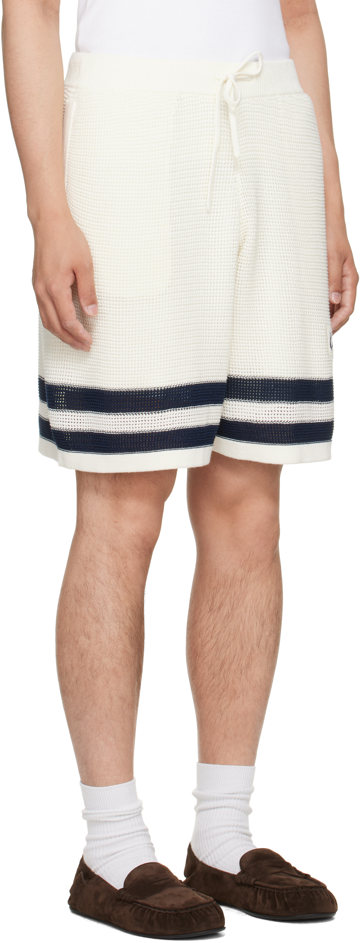 Kenzo - Short blanc cassé