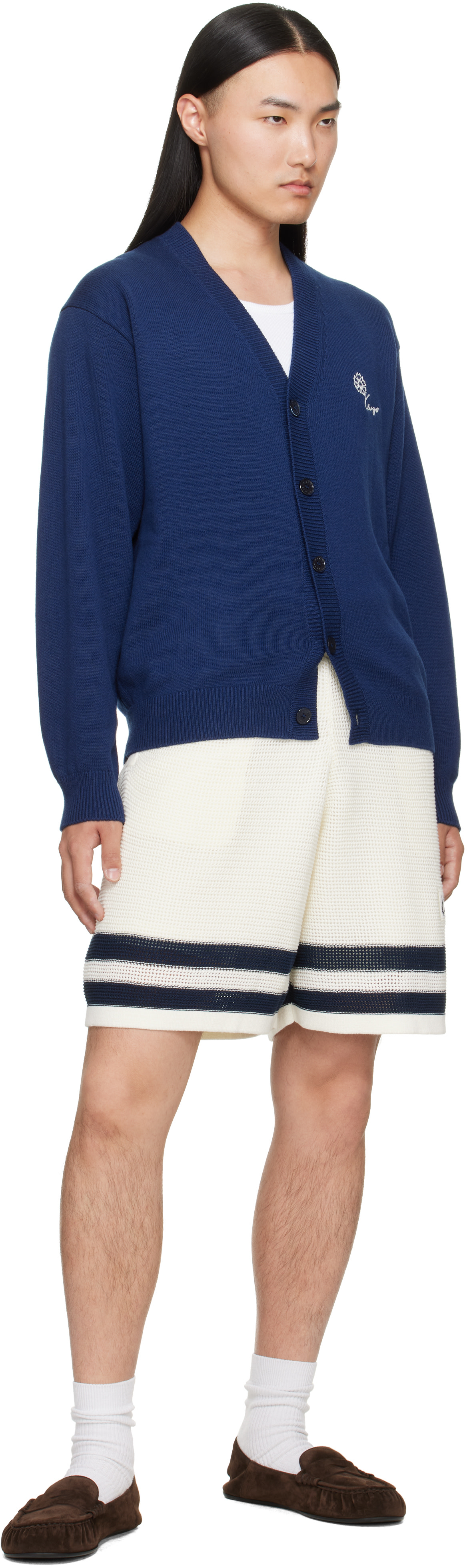 Kenzo - Short blanc cassé