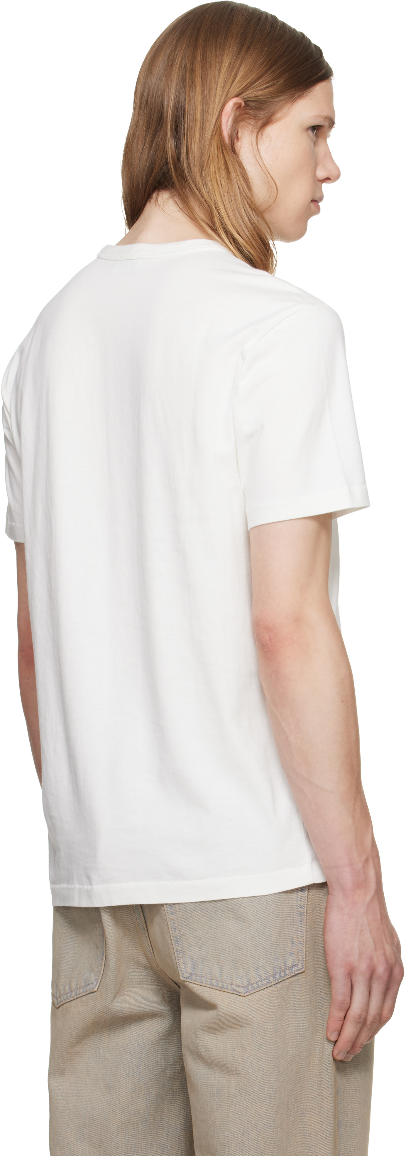 Kenzo: White Kenzo Paris 'KENZO Jumping Tiger' Slim T-shirt | SSENSE