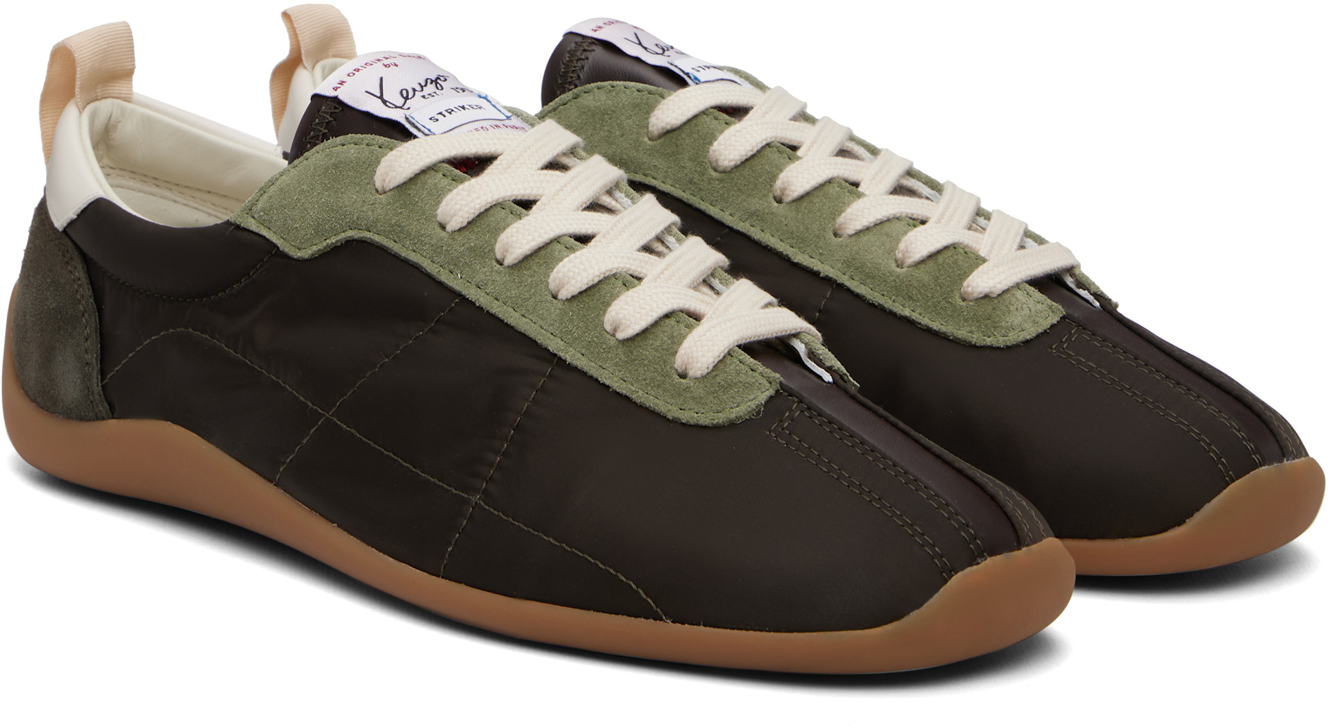 Kenzo - Baskets basses 'KENZO Striker' brunes