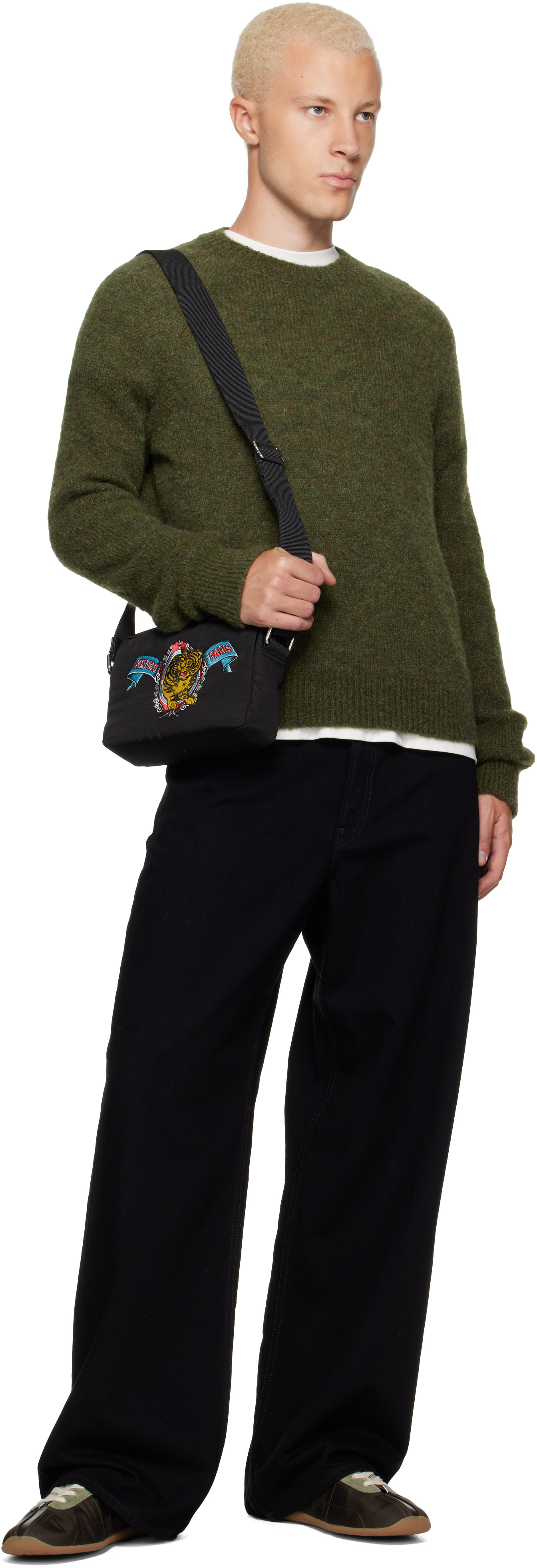 Kenzo - Baskets basses 'KENZO Striker' brunes