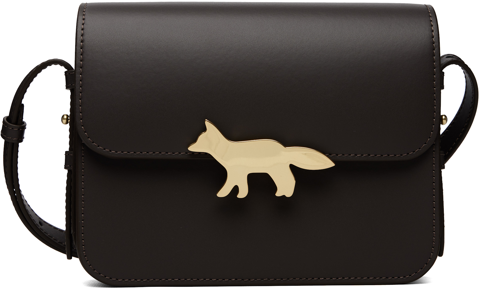 Maison Kitsuné - Sac Edie brun