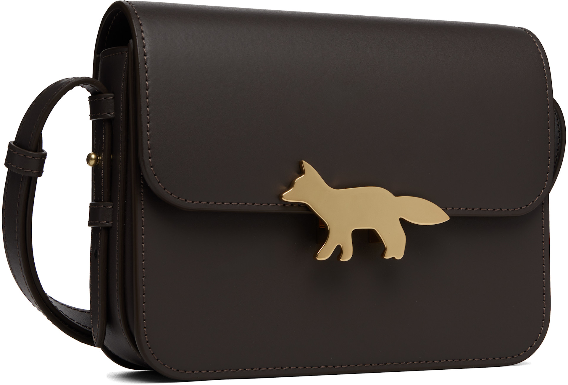 Maison Kitsuné - Sac Edie brun