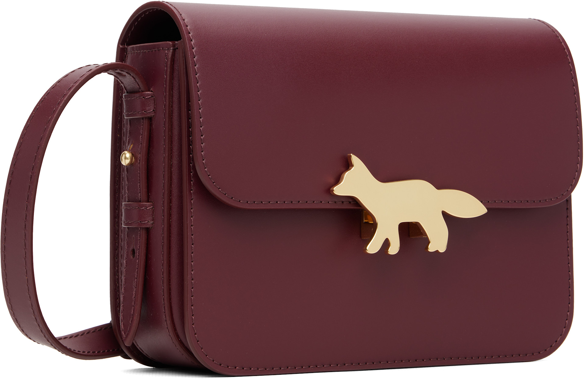 Maison Kitsuné - Sac Edie bourgogne