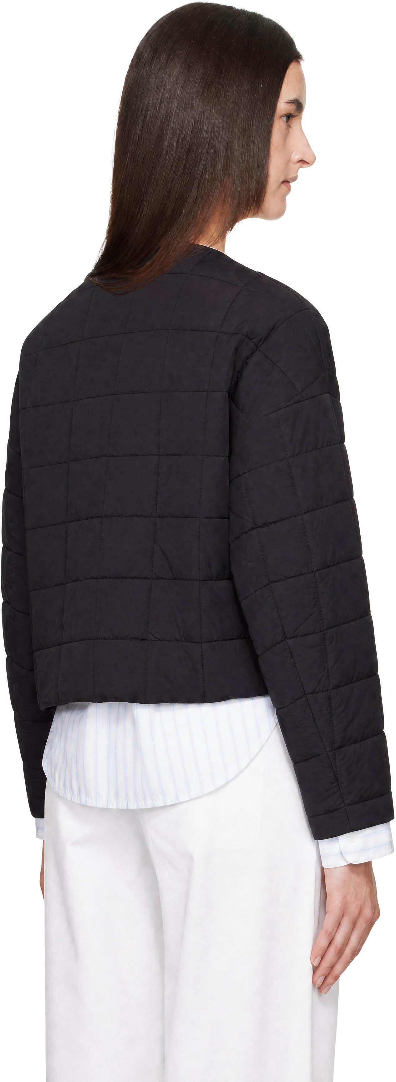 Maison Kitsuné - Black Quilted Jacket