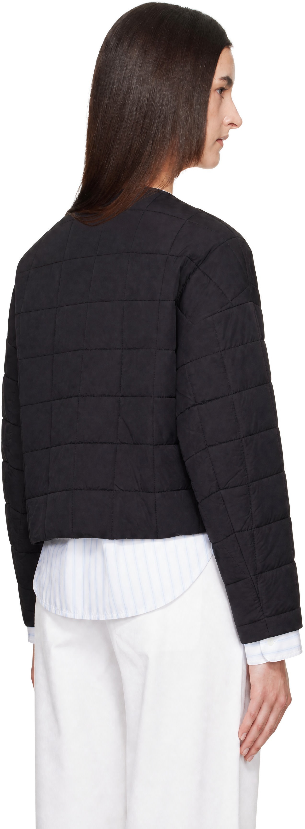 Maison Kitsuné - Blouson matelassé noir