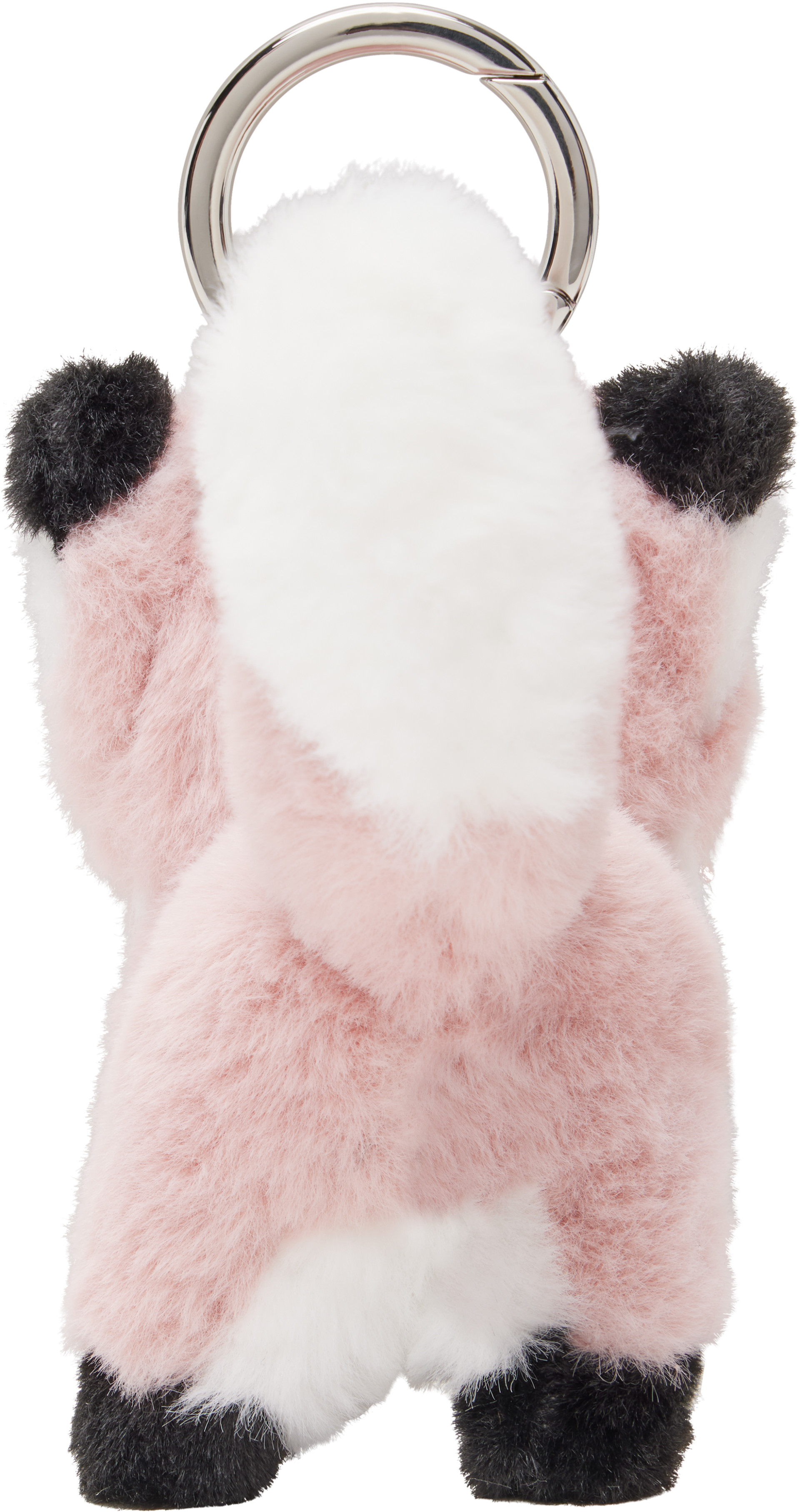 Maison Kitsuné: ピンク フォックス バッグチャーム | SSENSE 日本
