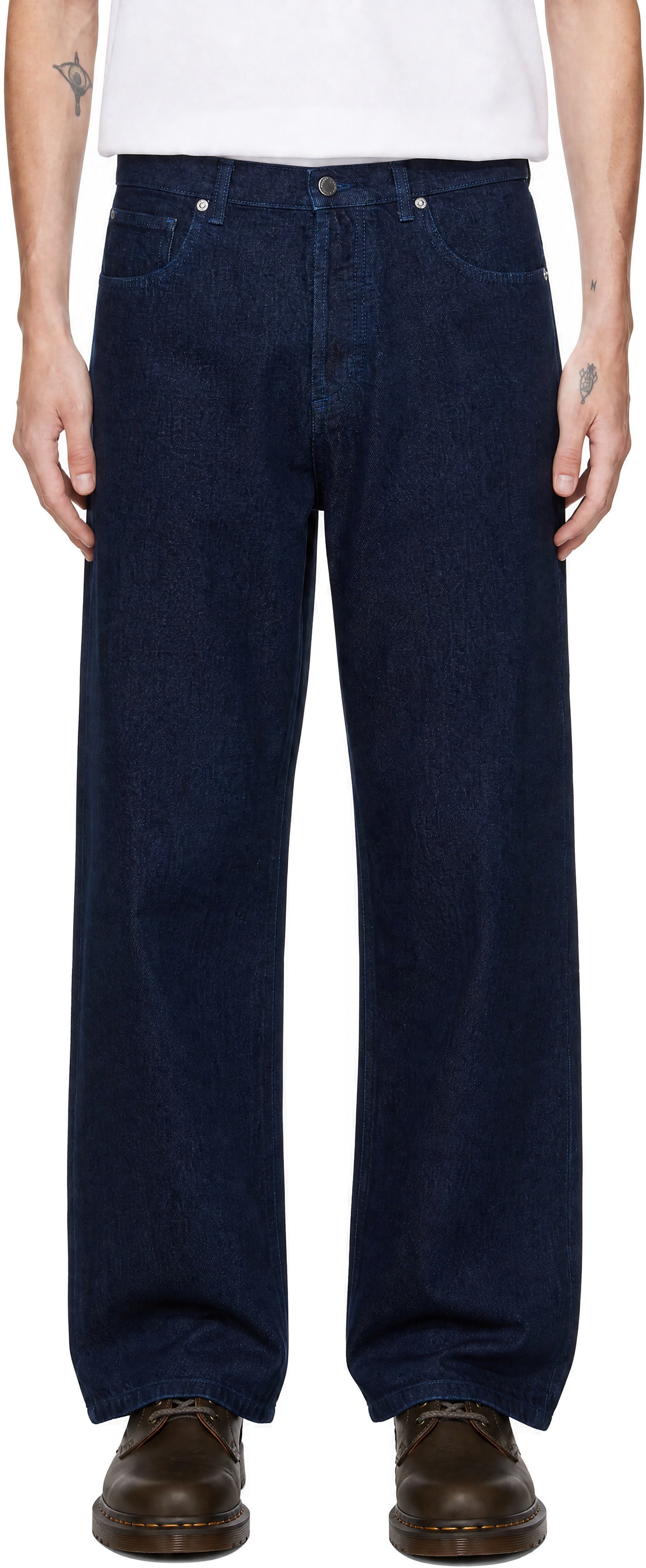 Maison Kitsuné - Blue Regular Jeans