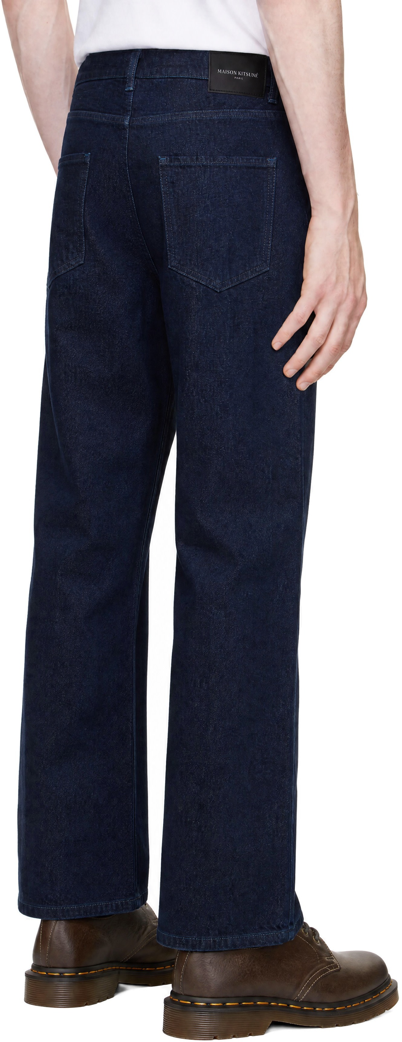 Maison Kitsuné - Blue Regular Jeans