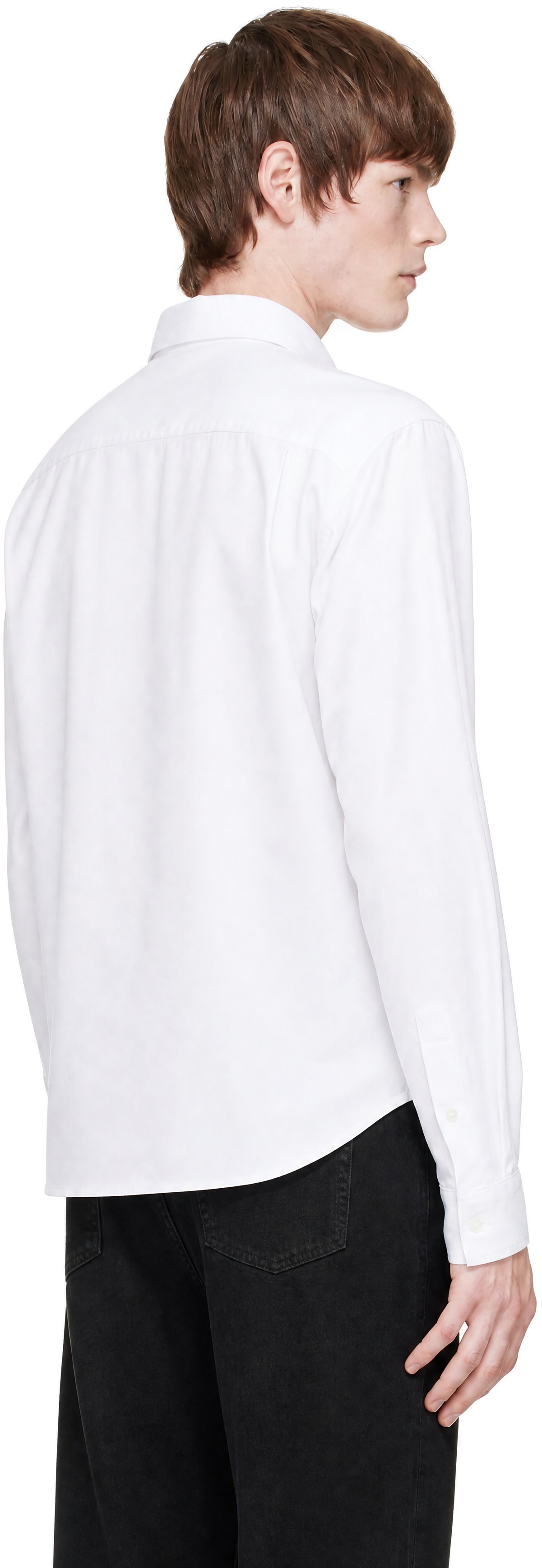 Maison Kitsuné - White Profile Fox Regular Shirt