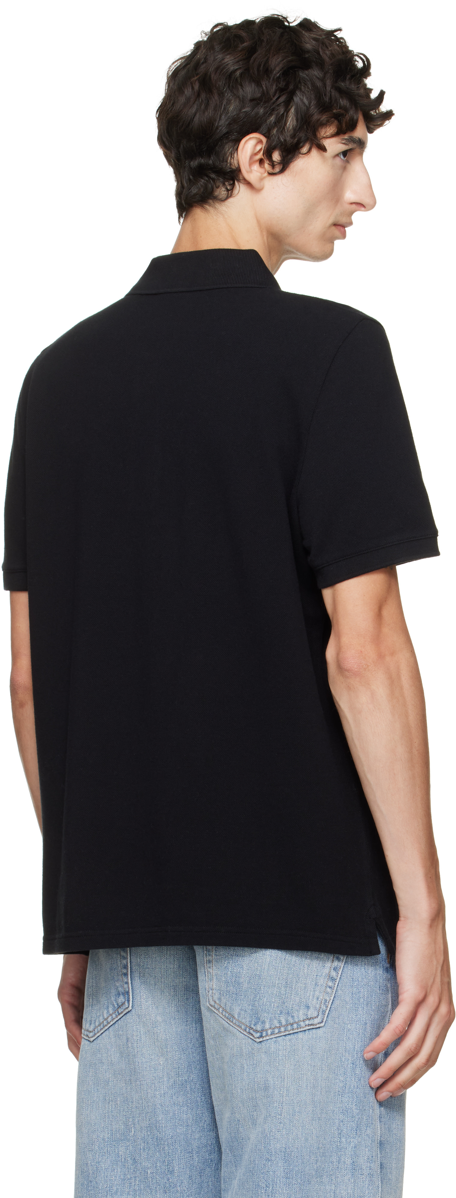 Maison Kitsuné - Black Fox Head Regular Polo