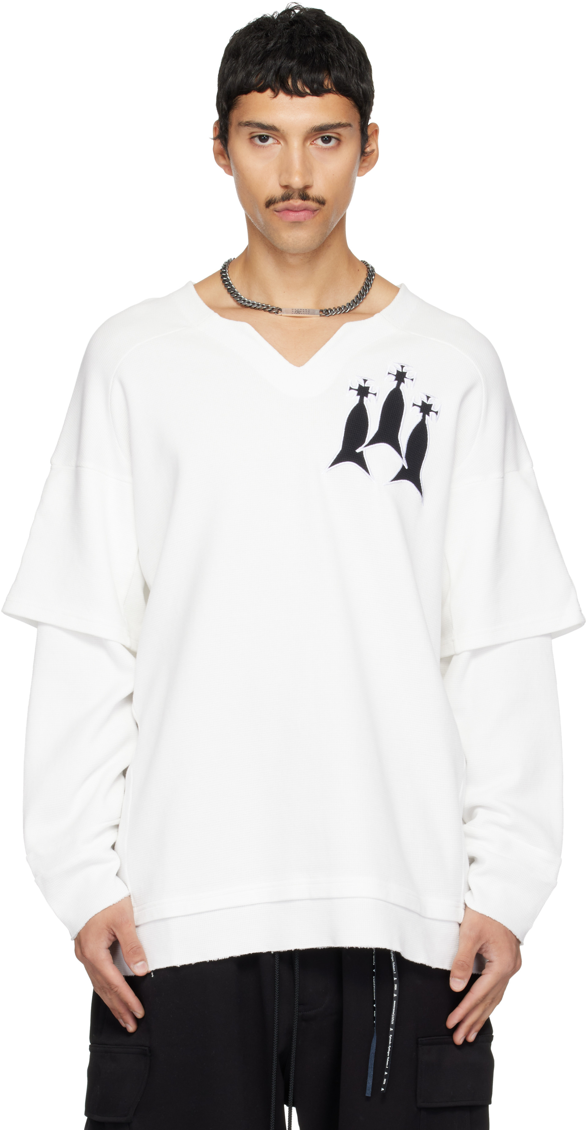Who Decides War: ホワイト Futbal ジャージ 長袖Tシャツ | SSENSE 日本