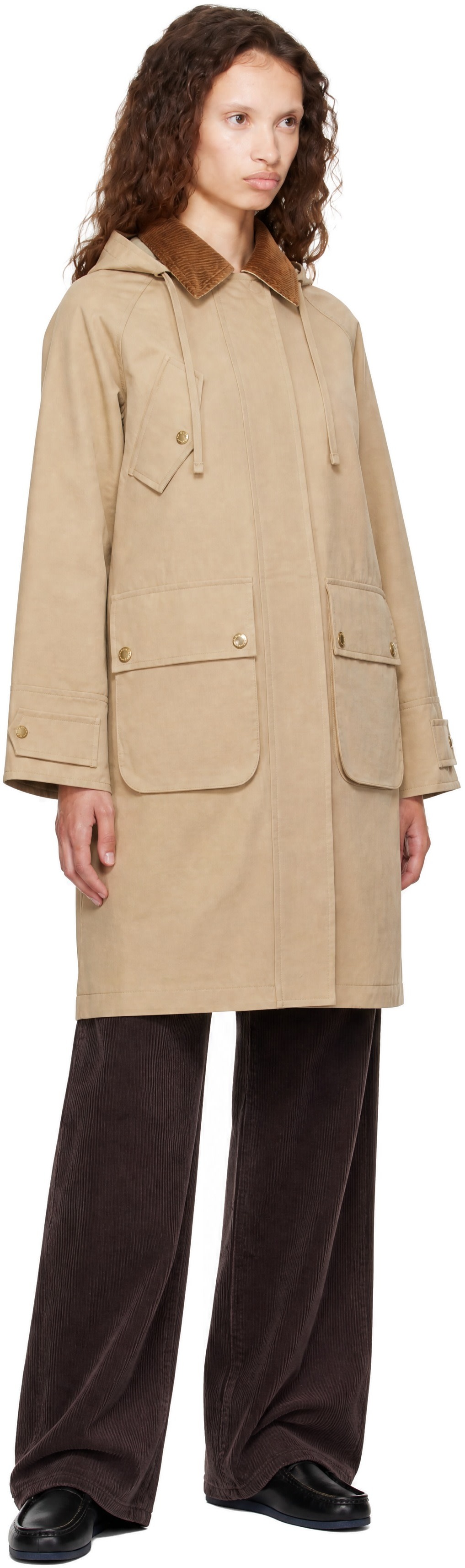 Barbour - Blouson hydrofuge Ingrim beige