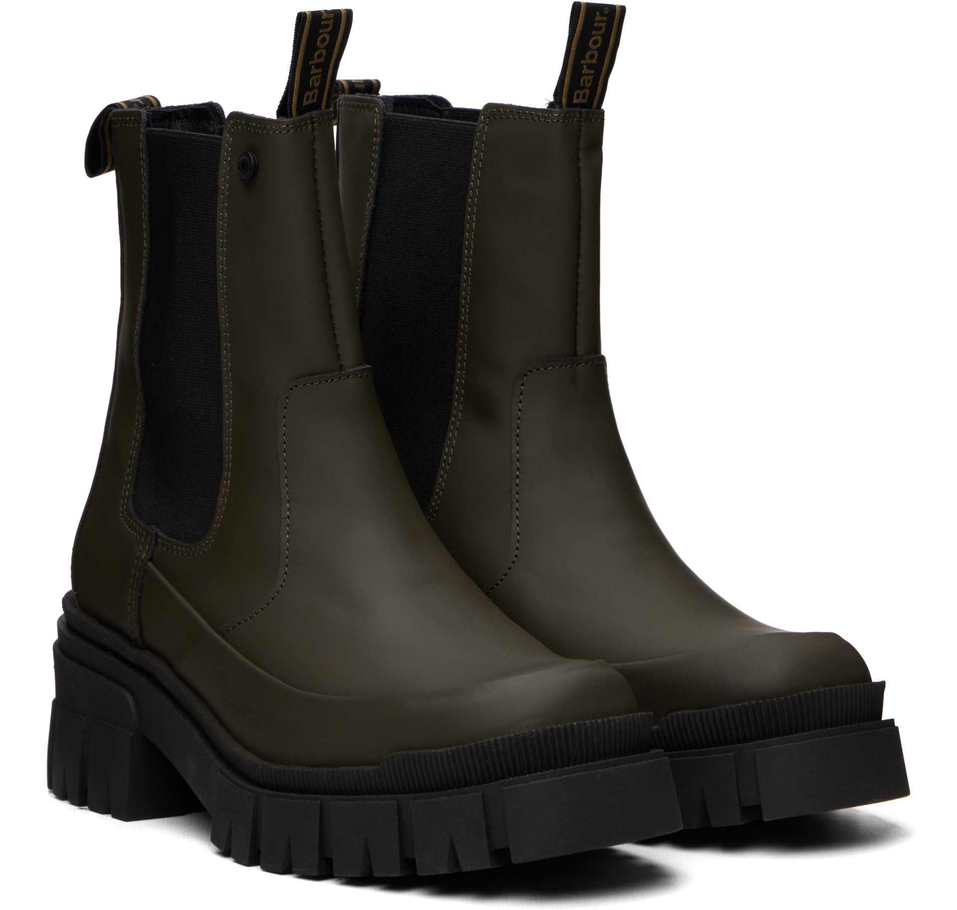 Barbour - Bottes chelsea Sofie kaki