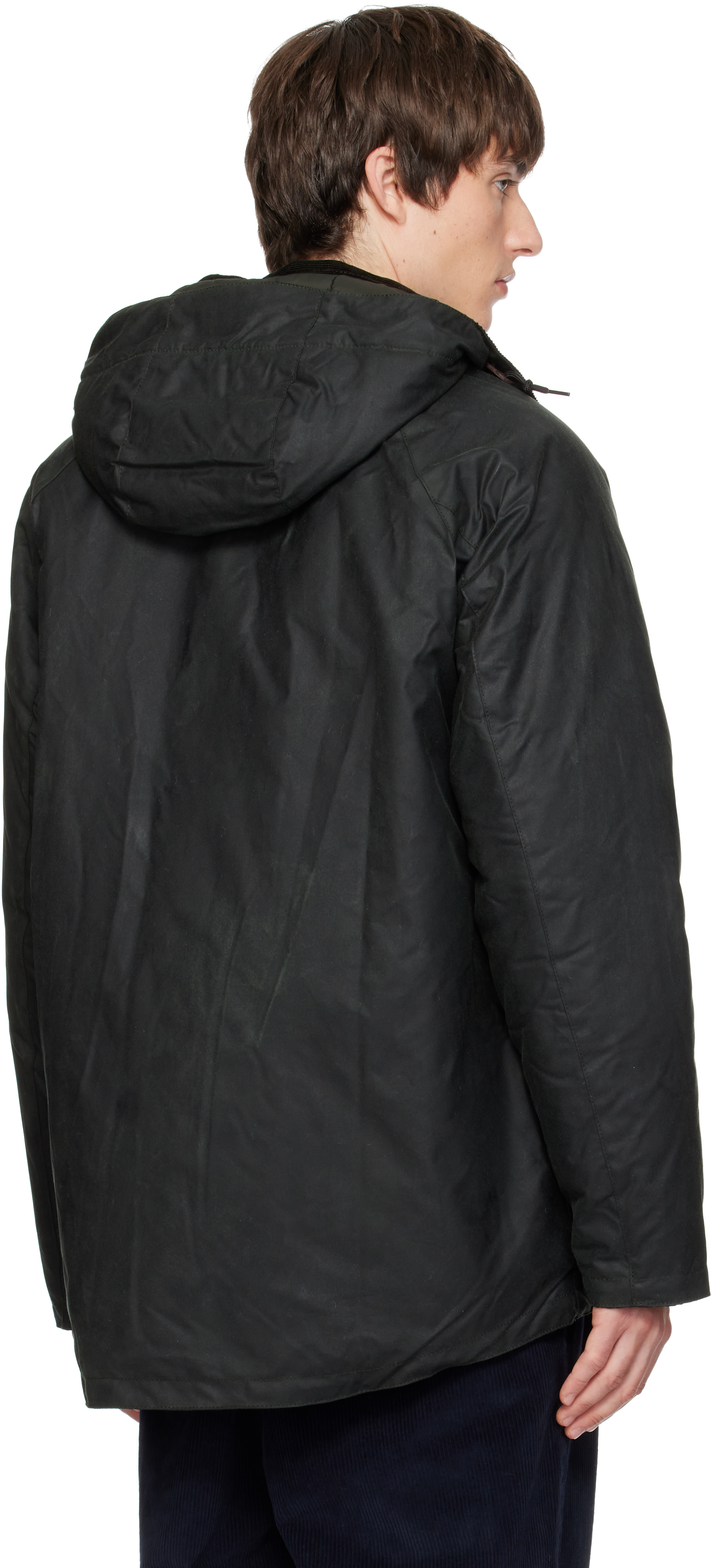Barbour - グリーン Modern Beaufort ワックス ジャケット