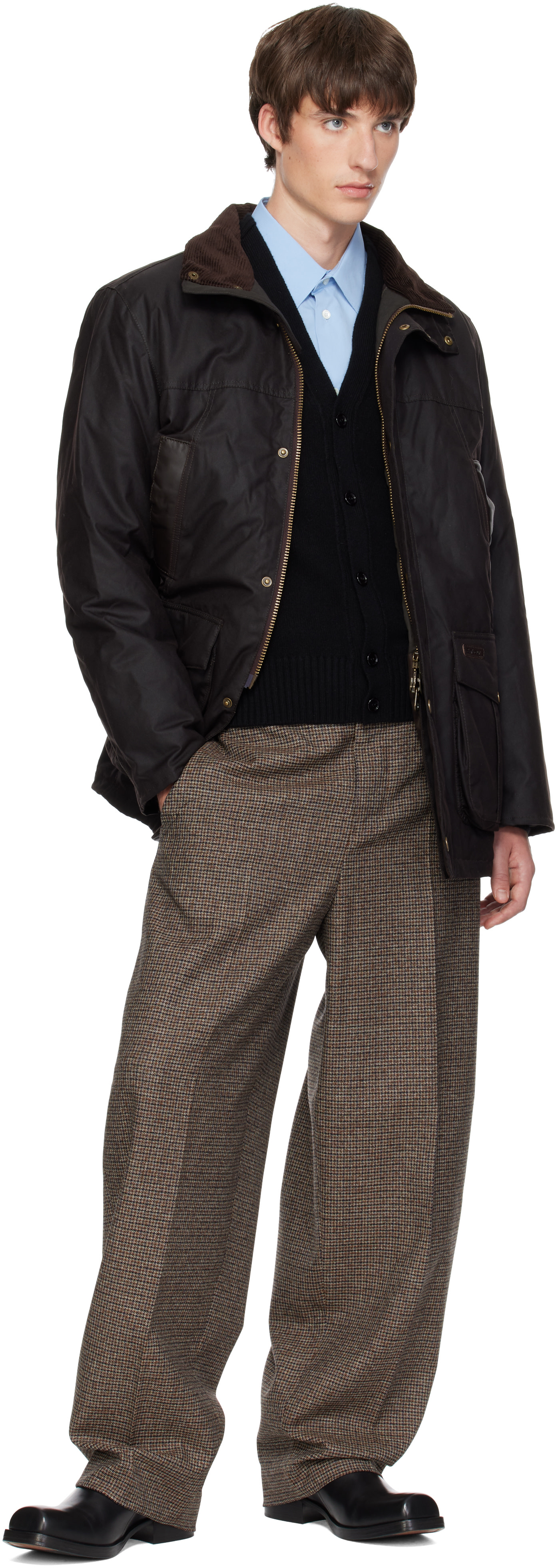 Barbour - Brown Sandale Waxed Jacket