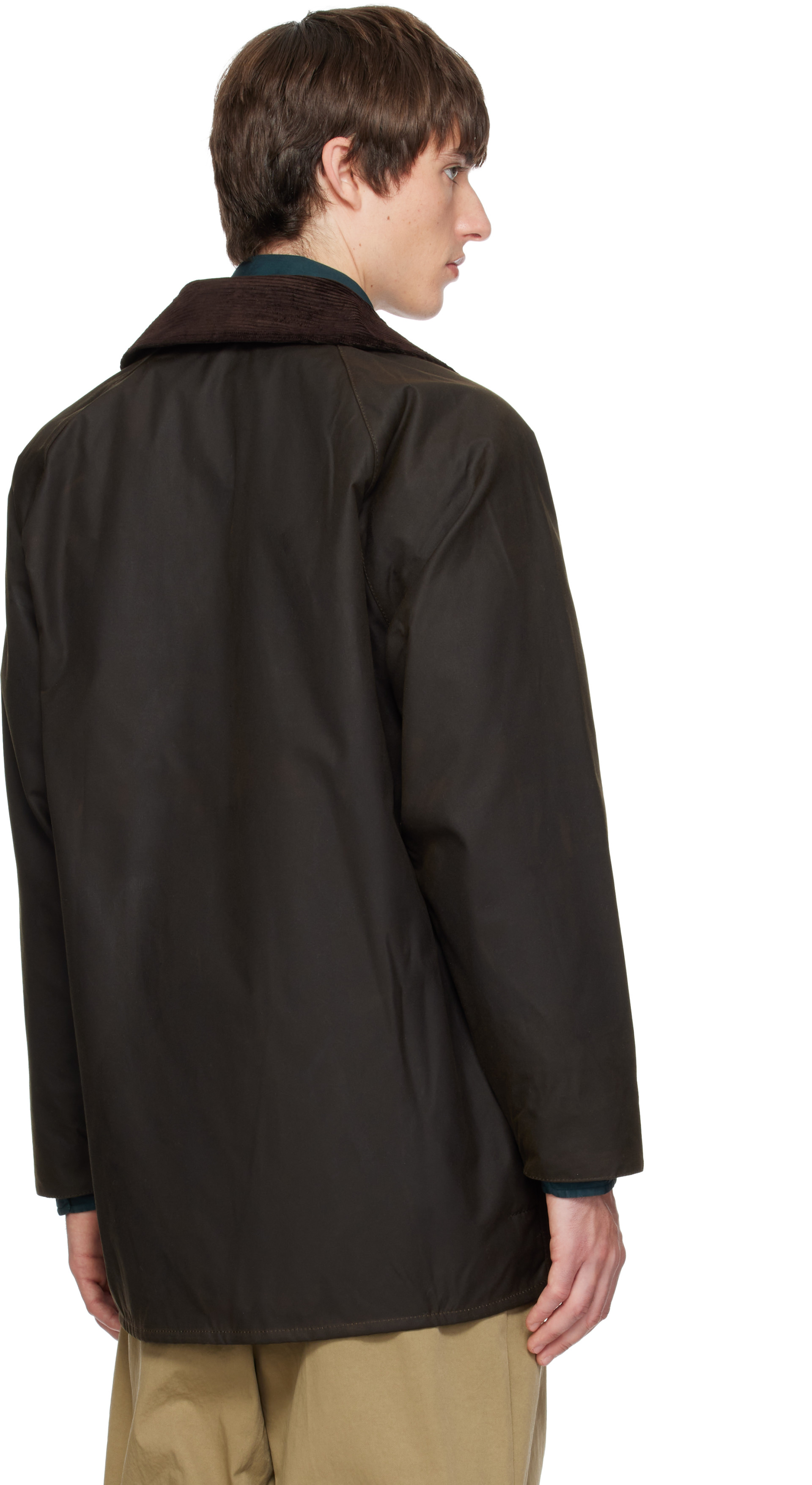 Barbour - ブラウン Classic Beaufort ワックス ジャケット