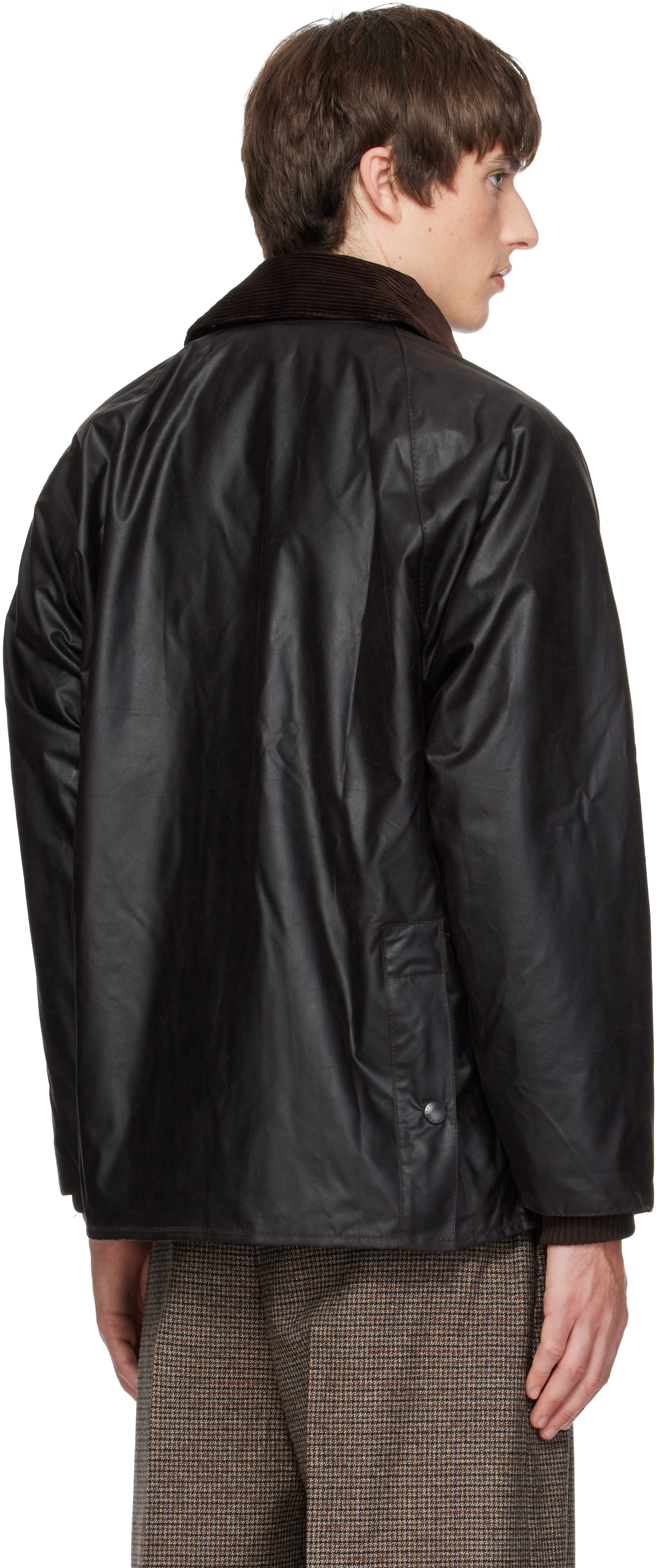 Barbour - Brown Bedale Waxed Jacket