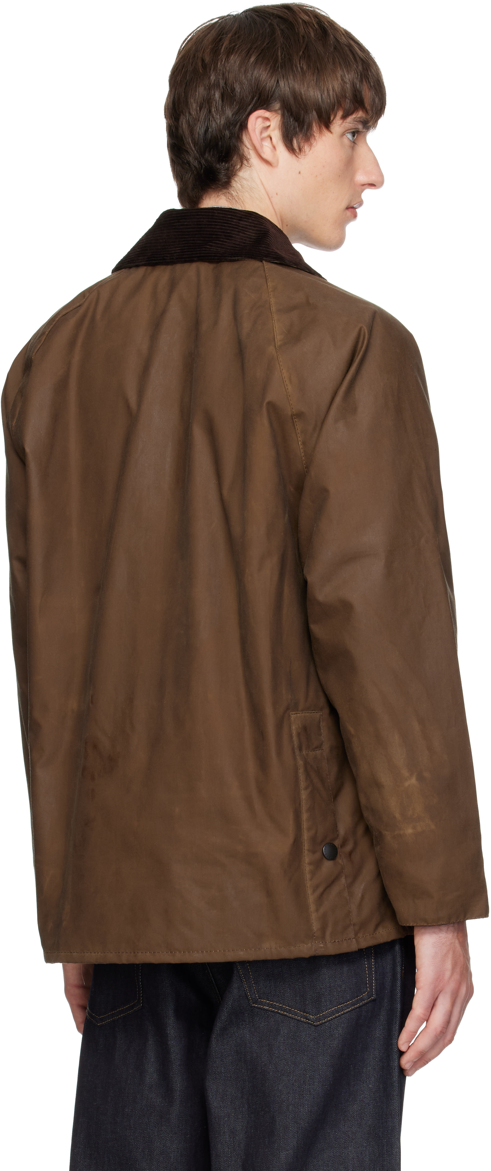 Barbour - Black Bedale Waxed Jacket