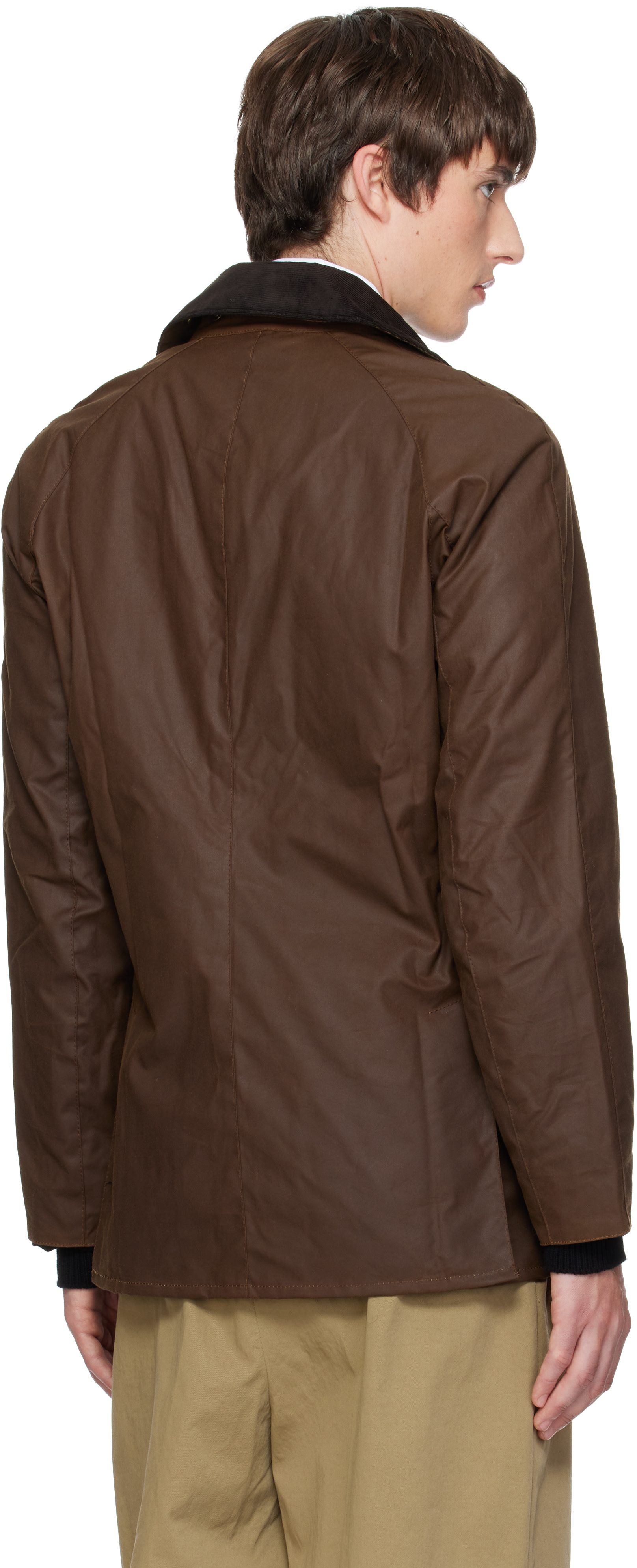 Barbour - Brown Ashby Waxed Jacket