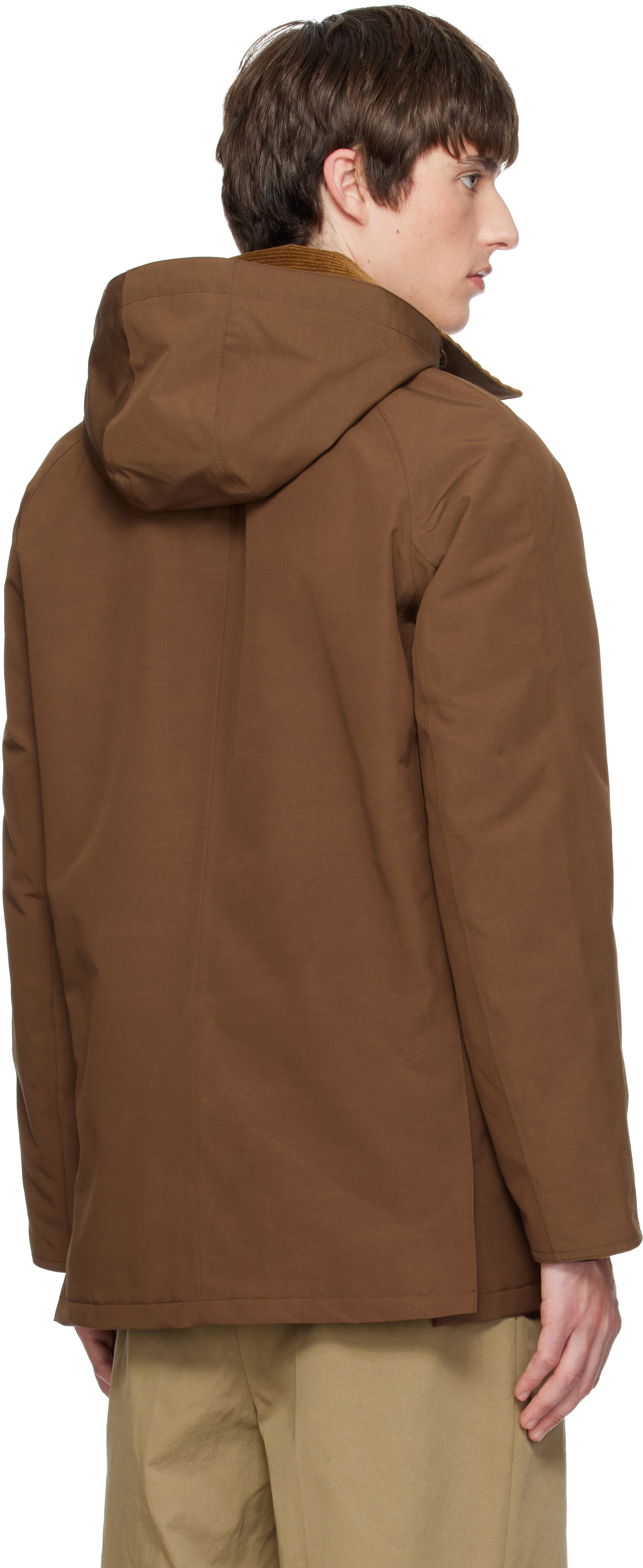 Barbour - Brown Winter Ashby Waterproof Jacket