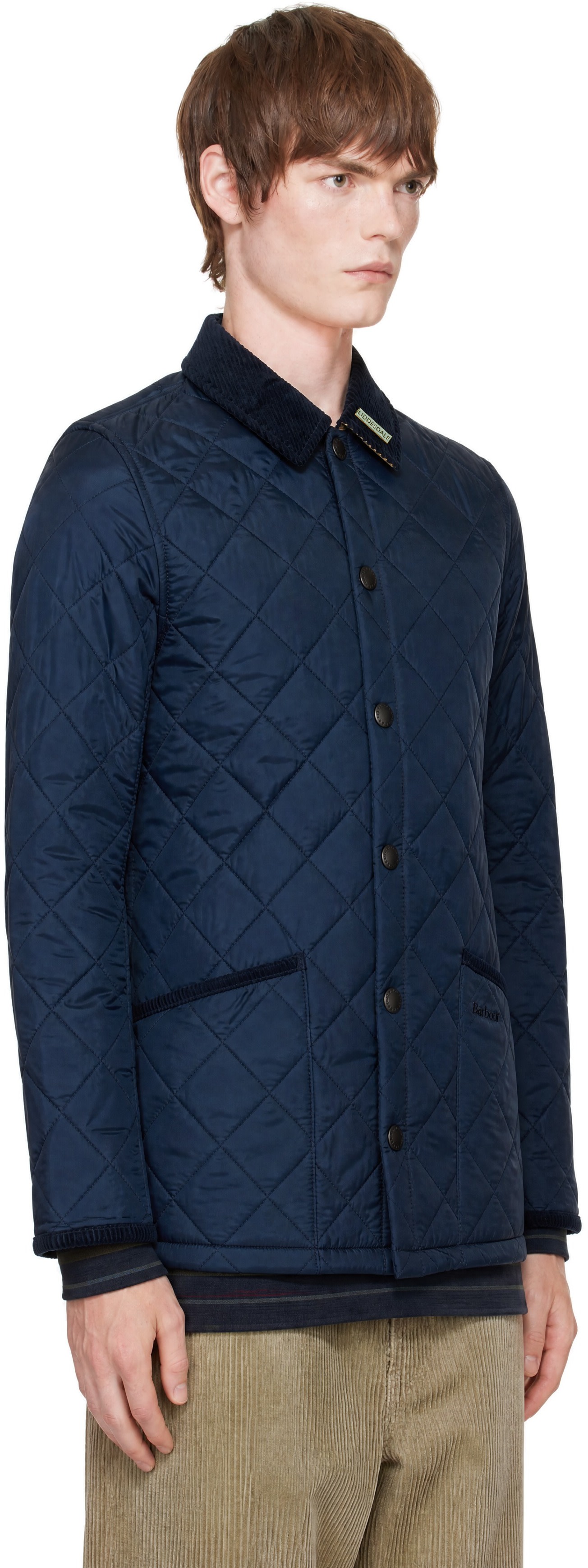 Barbour - Navy Icons Heritage Quilted Jacket