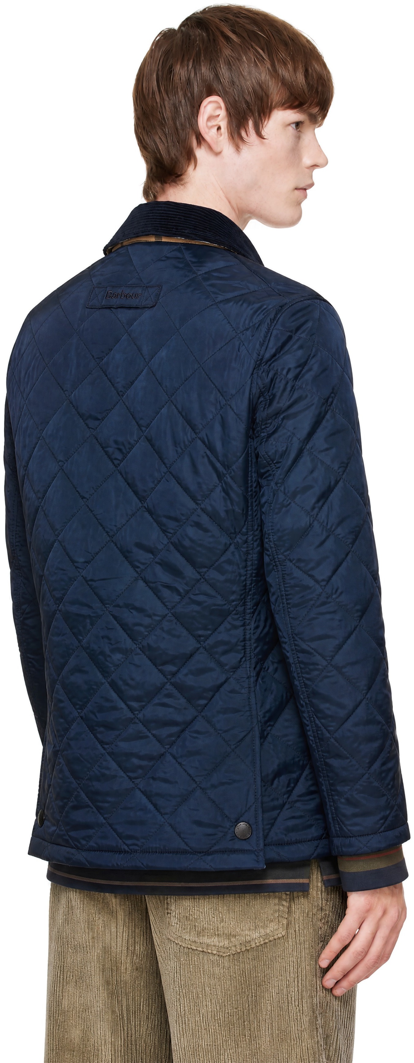 Barbour - Navy Icons Heritage Quilted Jacket