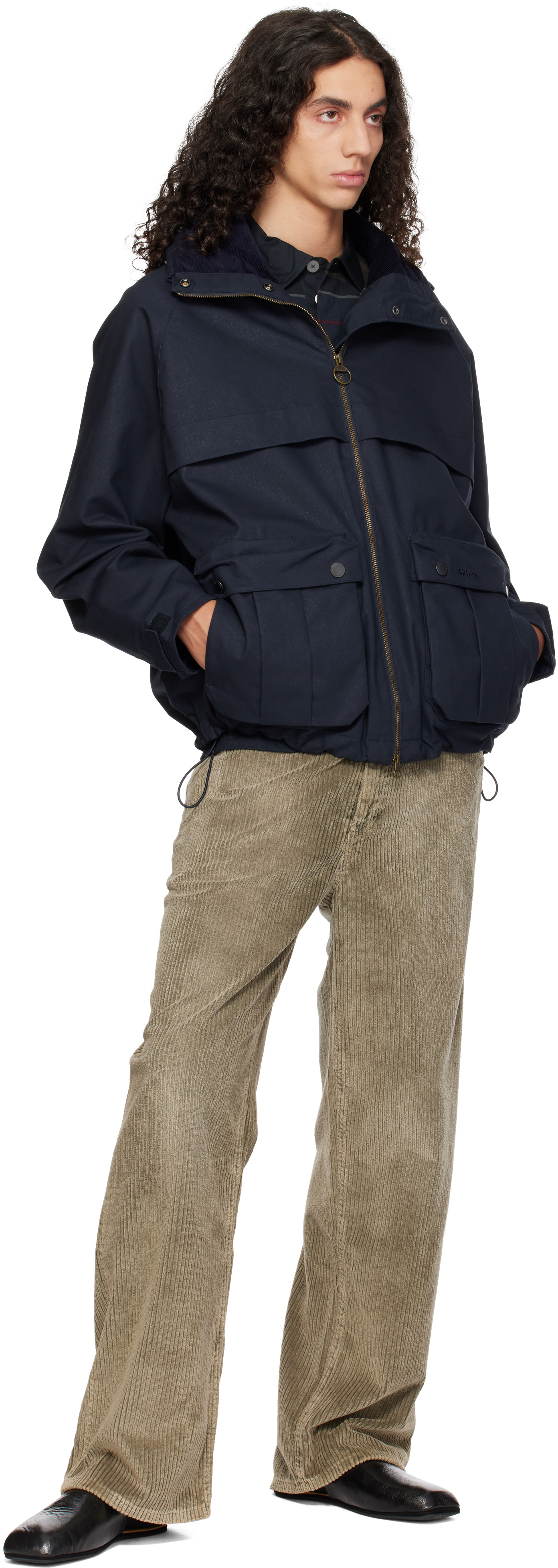 Barbour - Imperméable Ursula bleu marine