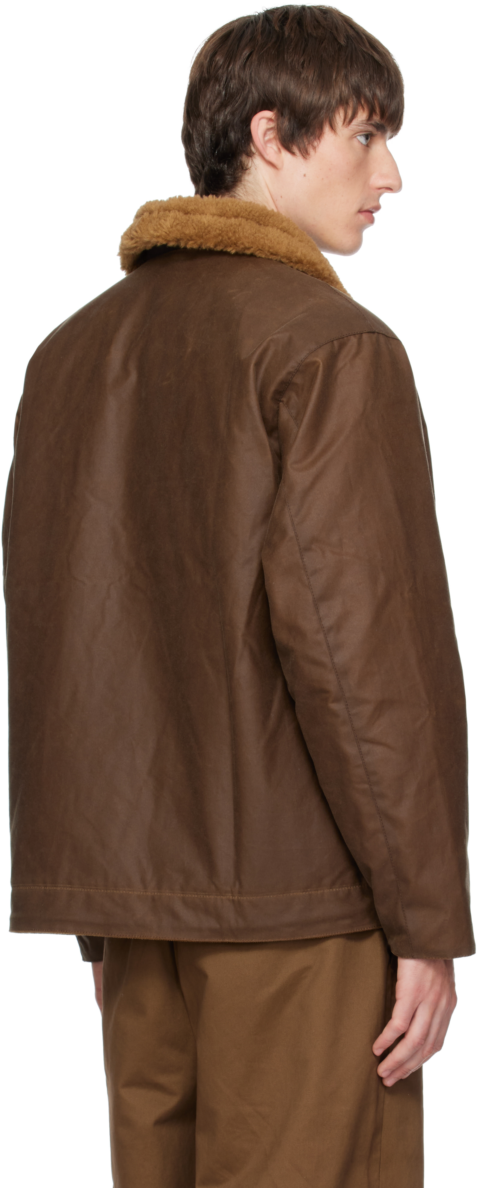Barbour - Brown Macklow Waxed Jacket