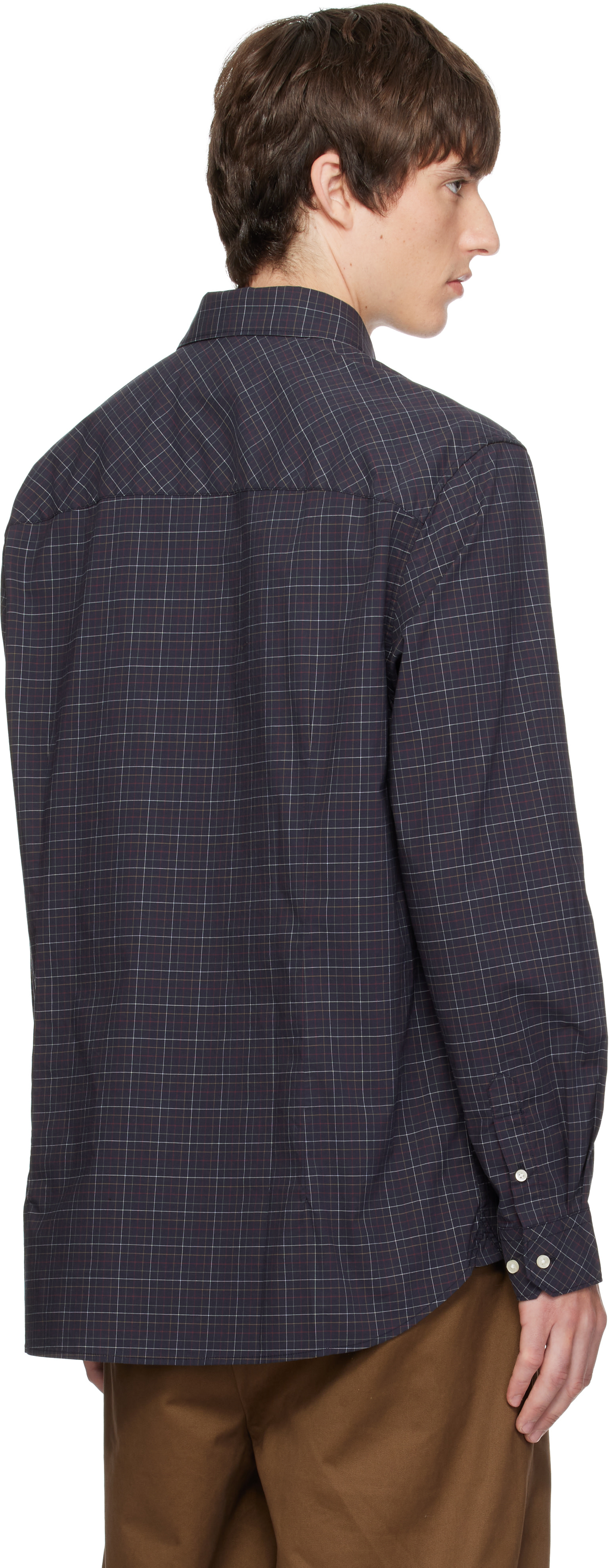 Barbour - Navy Ashfield Tailored Shirt