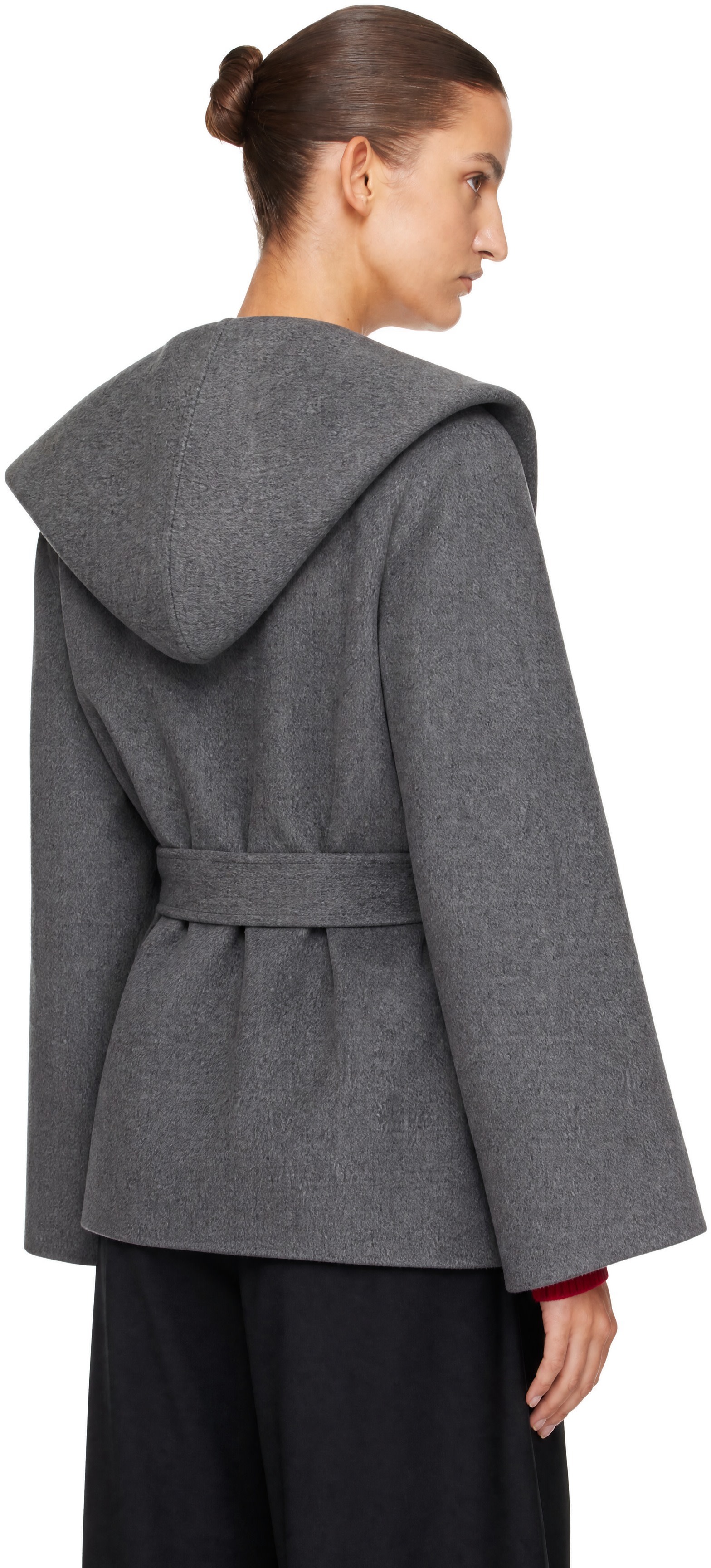 R2W - Blouson Jasper gris à capuche