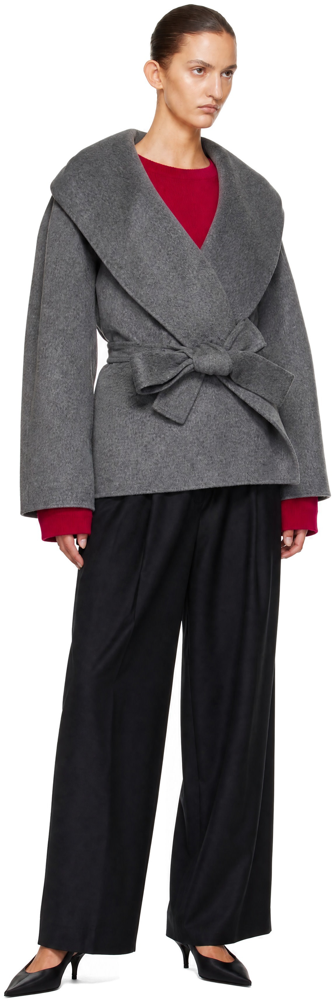 R2W - Blouson Jasper gris à capuche