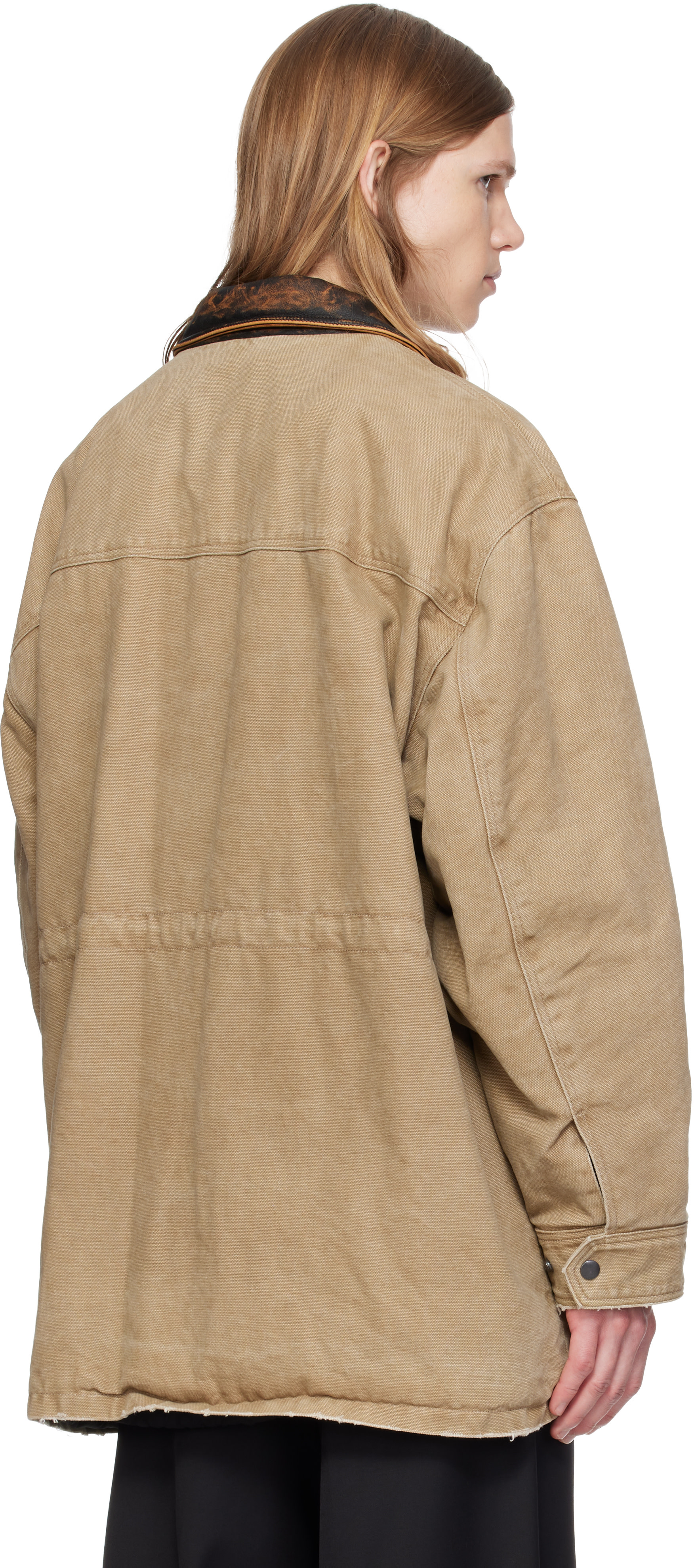 MMIC - Beige Closed Form Jacket