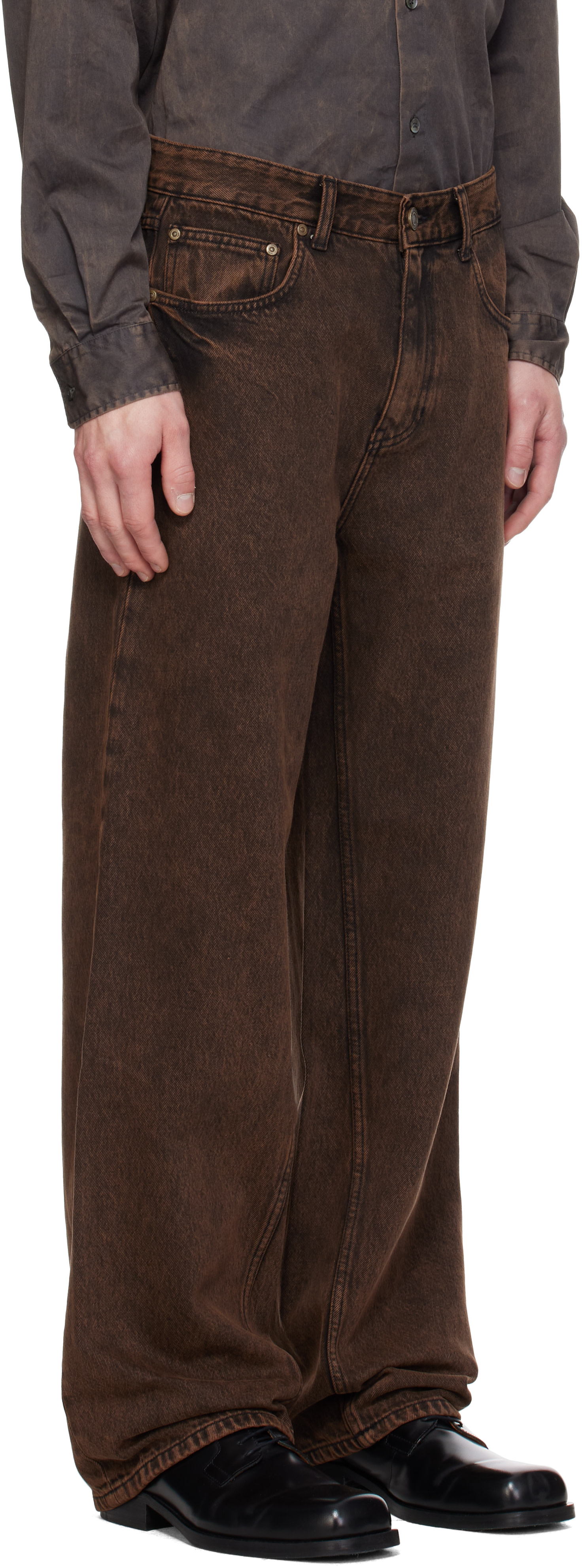 MMIC - Brown Bias Shift Jeans