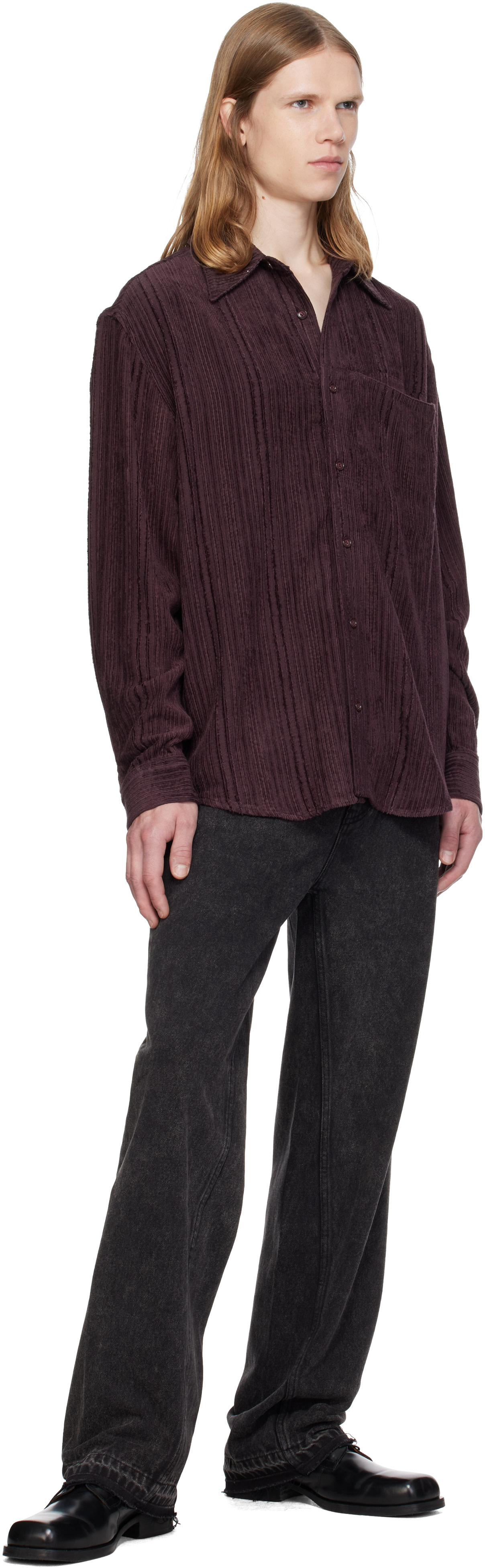 MMIC - Chemise bourgogne