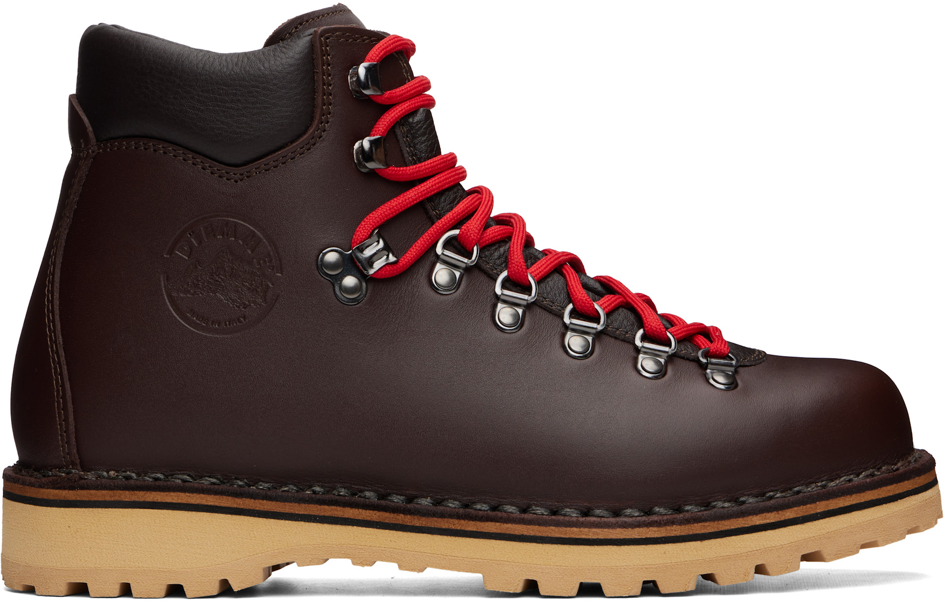 Diemme Roccia Vet マウンテンブーツ ブラウン Diemme: Brown Roccia Vet Mogano Full Grain Boots | SSENSE