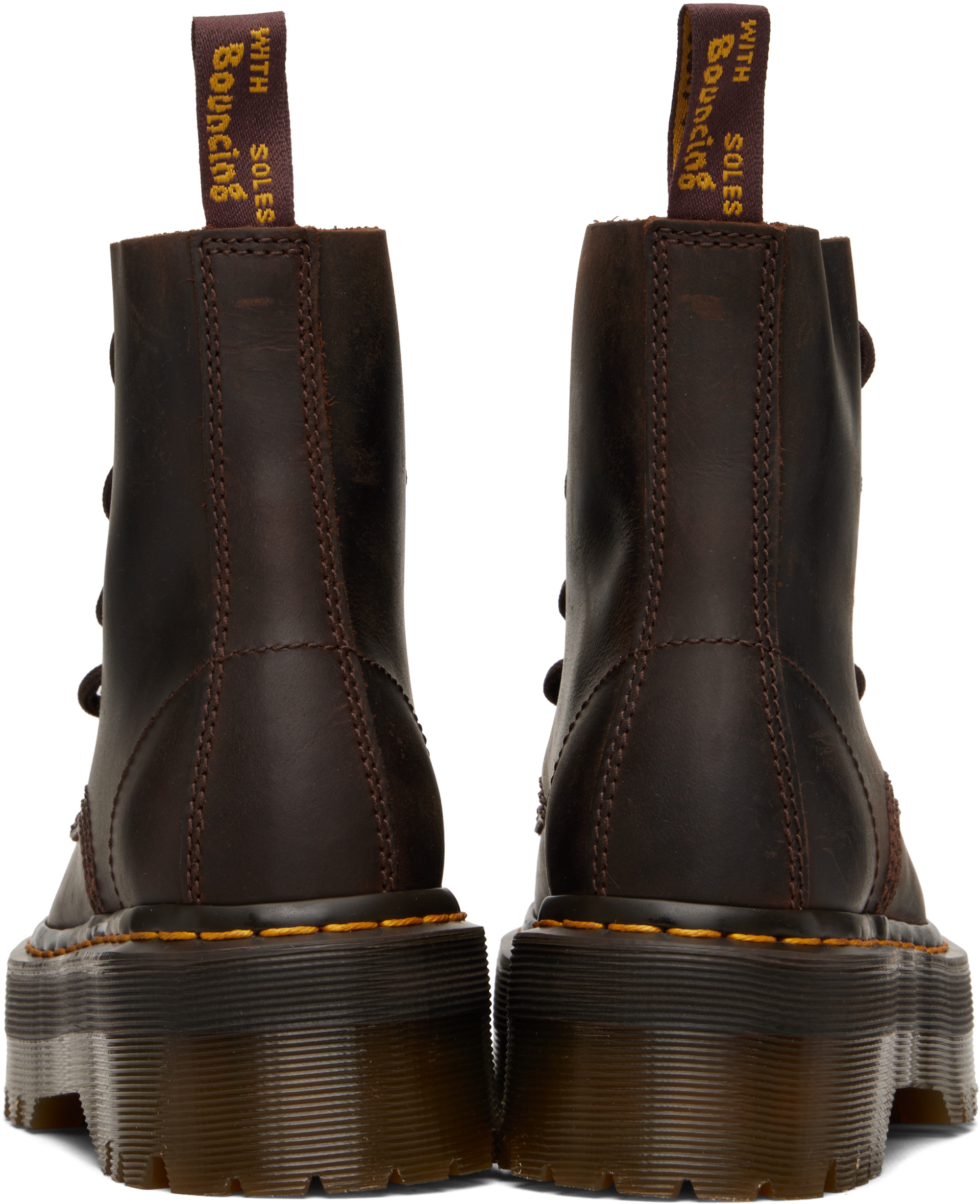 Dr. Martens: ブラウン Sinclair クレイジーホース レザー