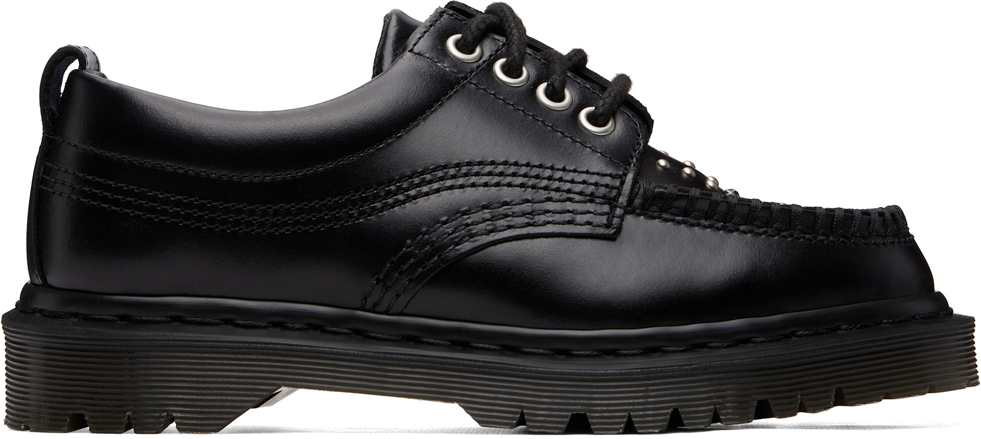 Dr. Martens - Derbys Lowell noirs à clous