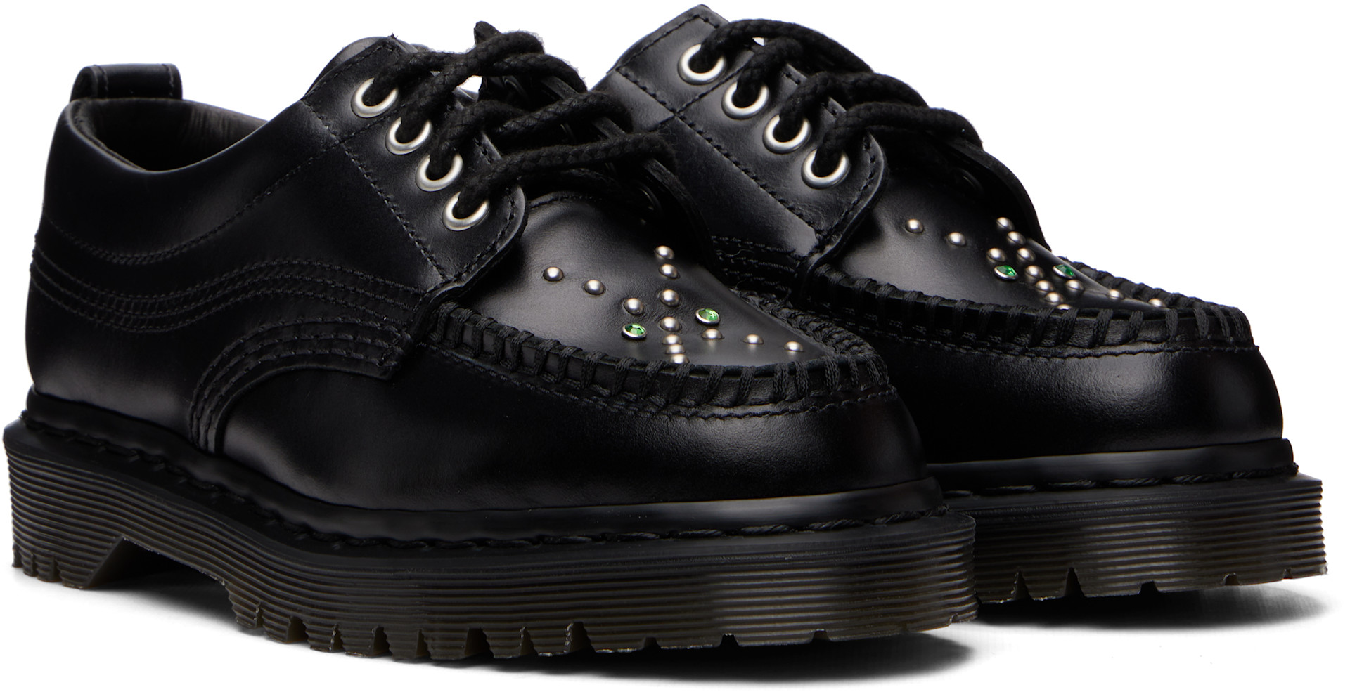 Dr. Martens - Derbys Lowell noirs à clous