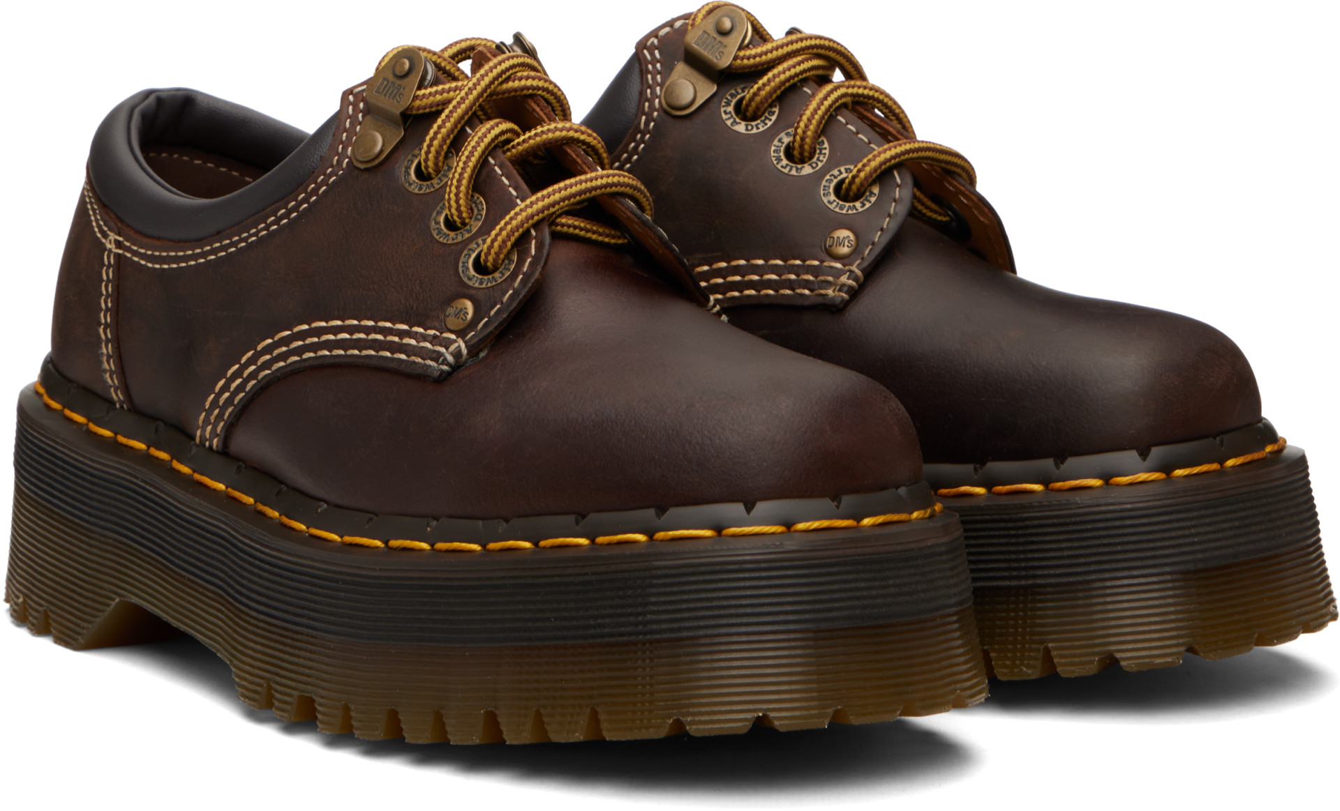 Dr. Martens - Derbys décontractés 8053 Arc bruns à plateforme