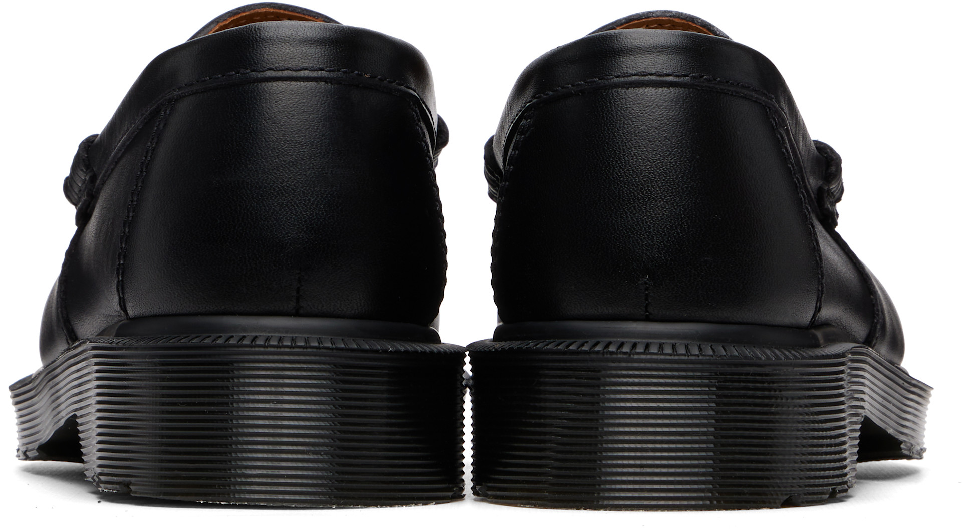 Dr. Martens: ブラック Penton Classic カーフレザー ローファー