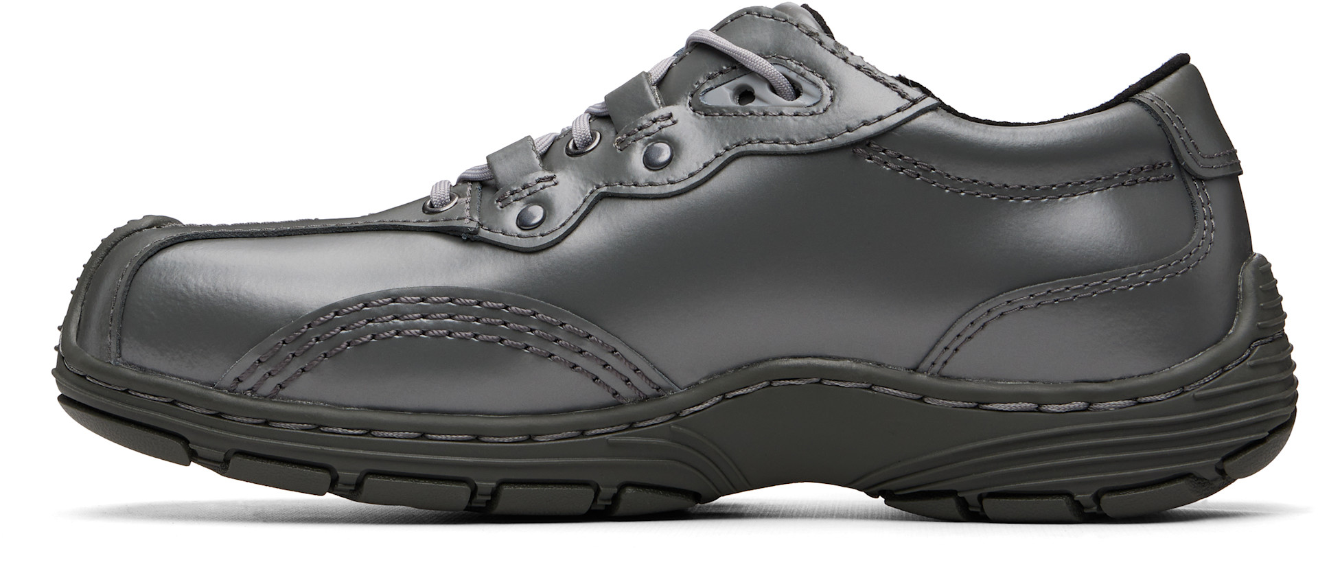 Dr. Martens - Baskets Aurix 5I grises en cuir
