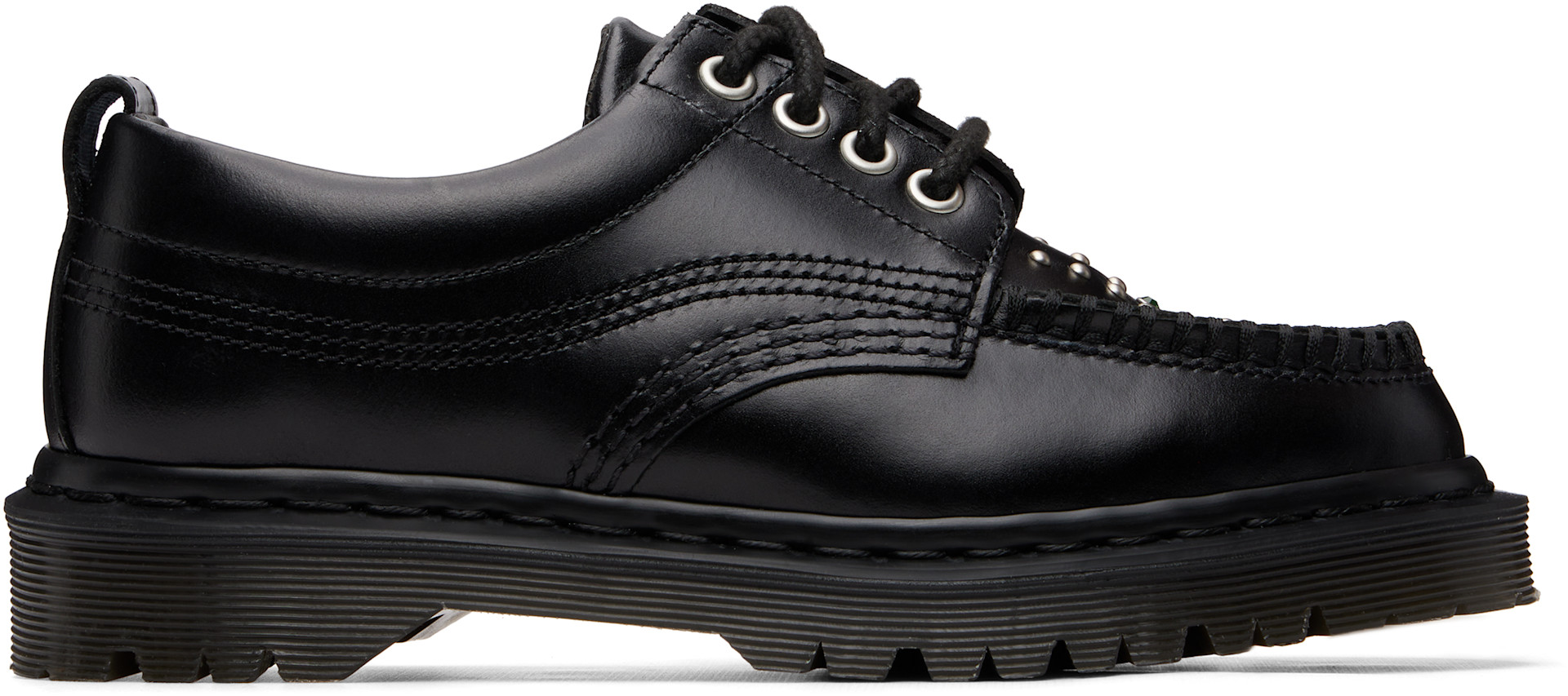 Dr. Martens - Derbys Lowell noirs à clous